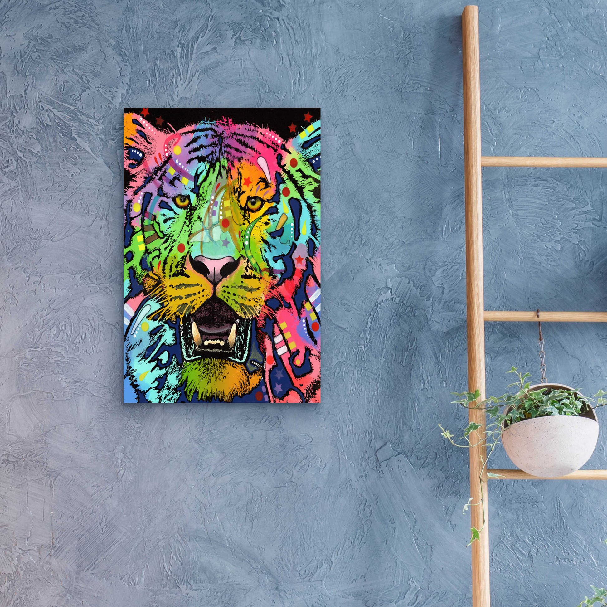 Epic Art 'Wild' by Dean Russo, Acrylic Glass Wall Art,16x24