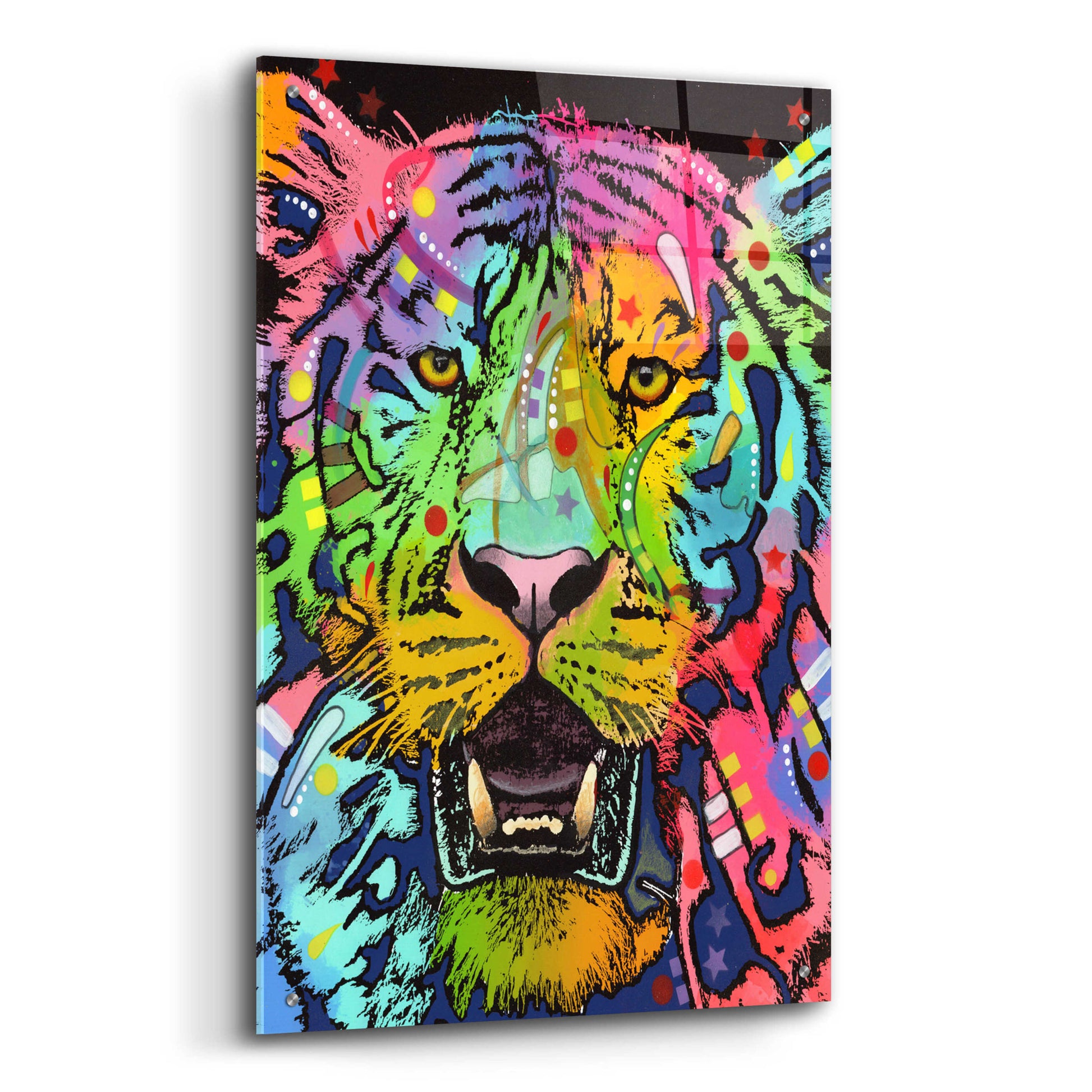 Epic Art 'Wild' by Dean Russo, Acrylic Glass Wall Art,24x36