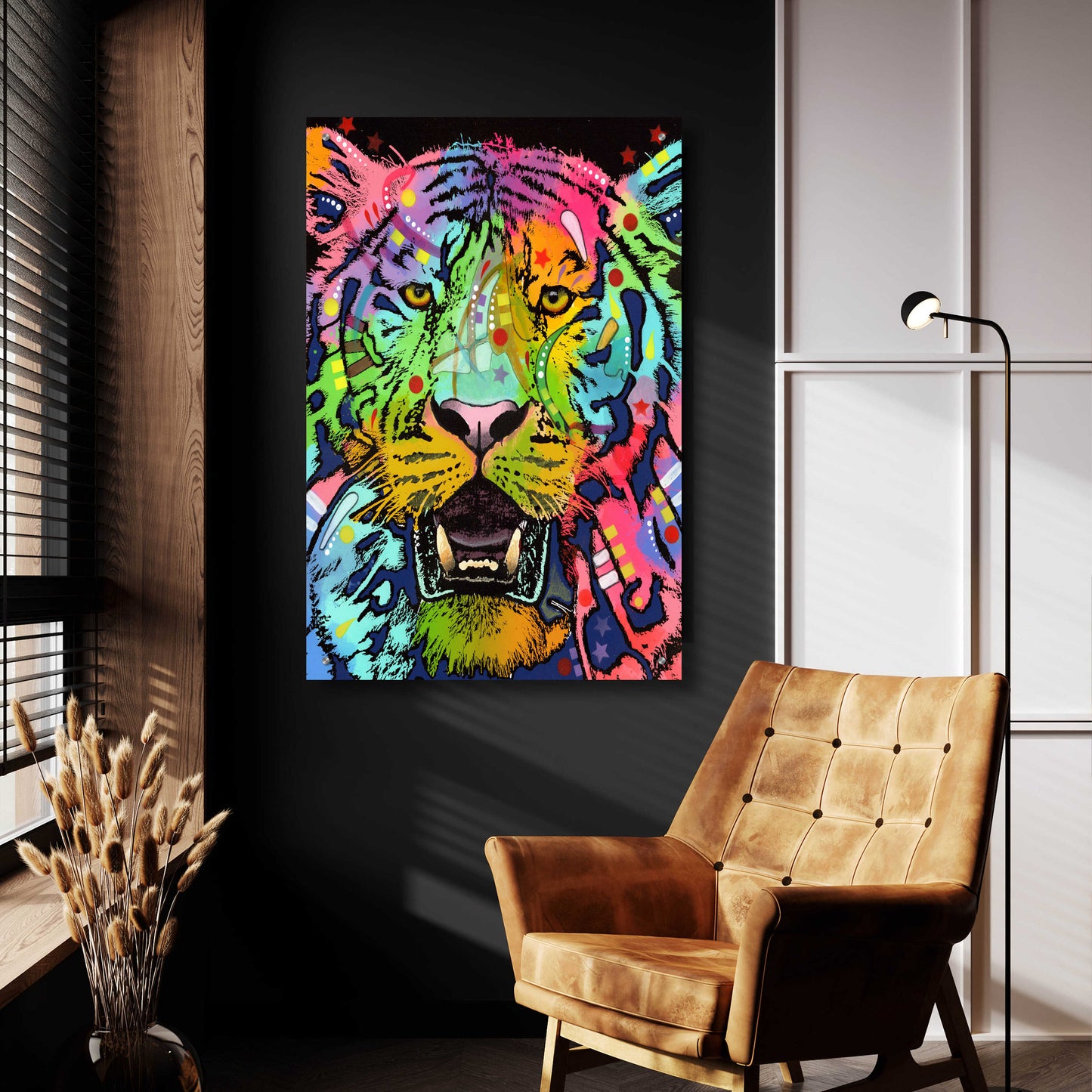 Epic Art 'Wild' by Dean Russo, Acrylic Glass Wall Art,24x36