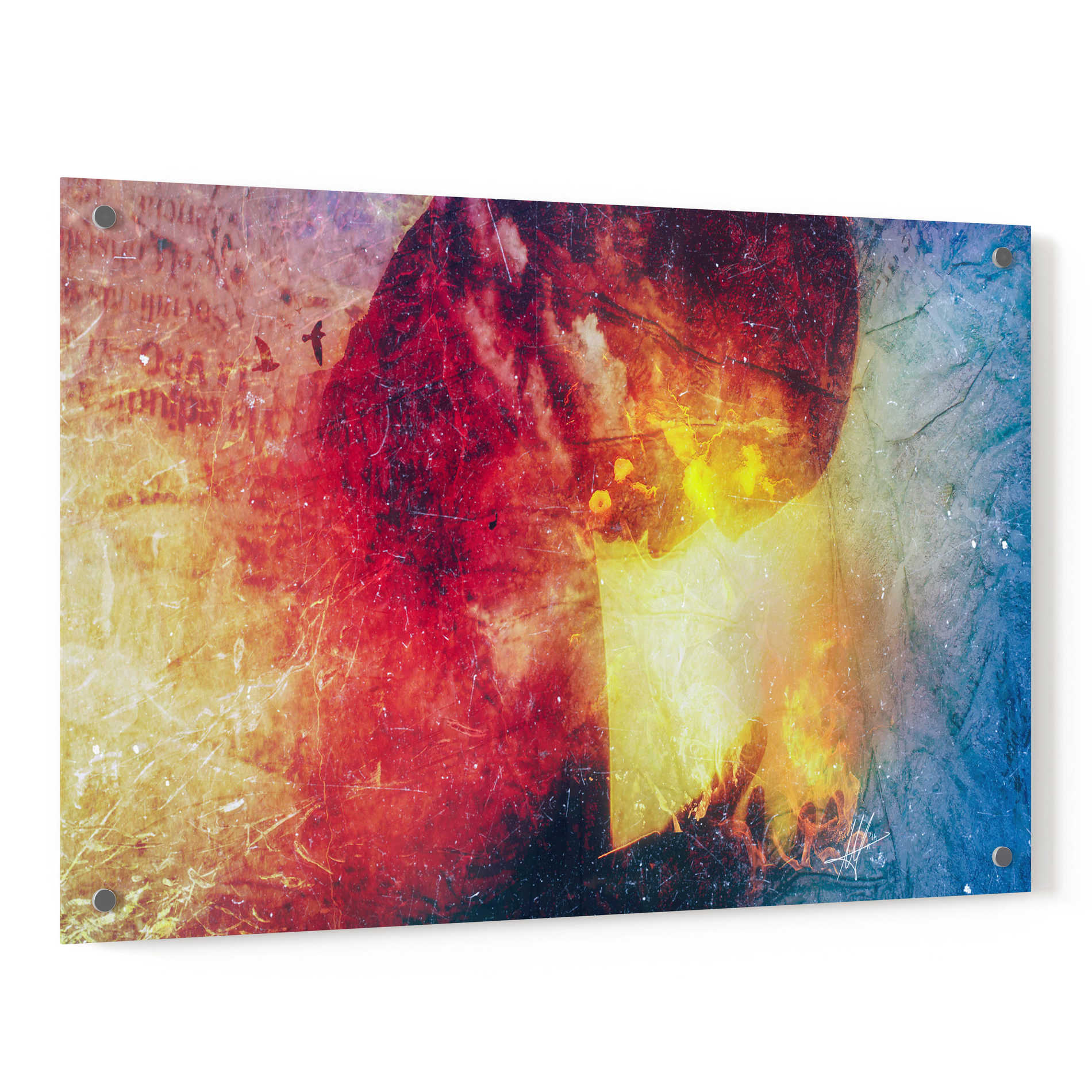 Epic Art 'The Earth Will Be Yours' by Mario Sanchez Nevado, Acrylic Glass Wall Art,36x24