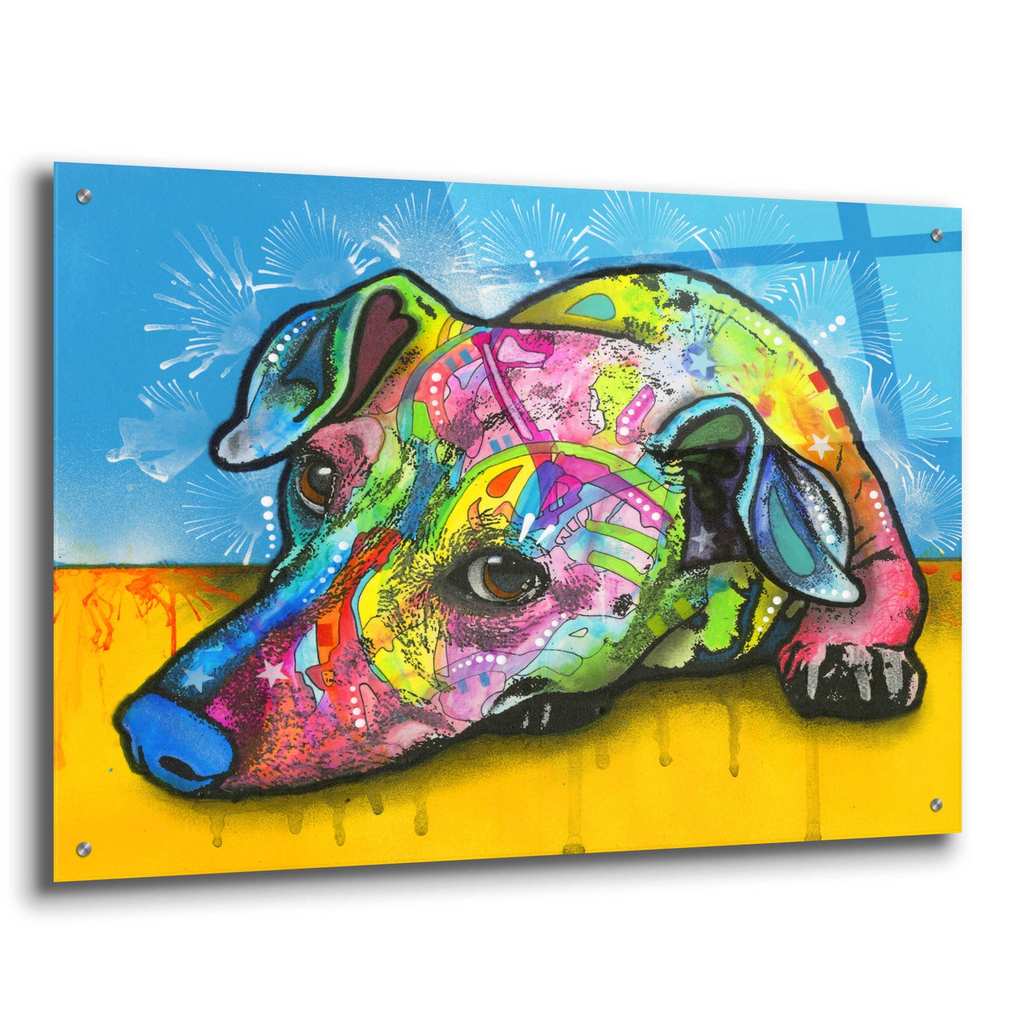 Epic Art 'Im Waiting' by Dean Russo, Acrylic Glass Wall Art,36x24