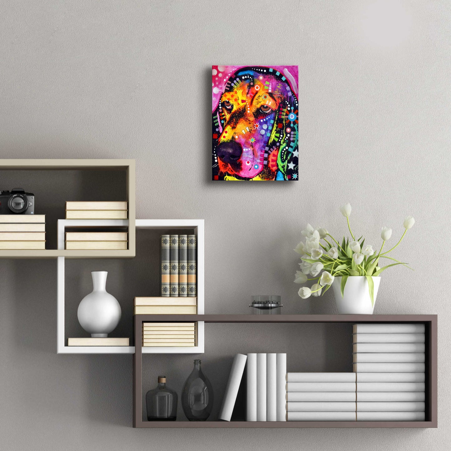 Epic Art 'Blossom' by Dean Russo, Acrylic Glass Wall Art,12x16