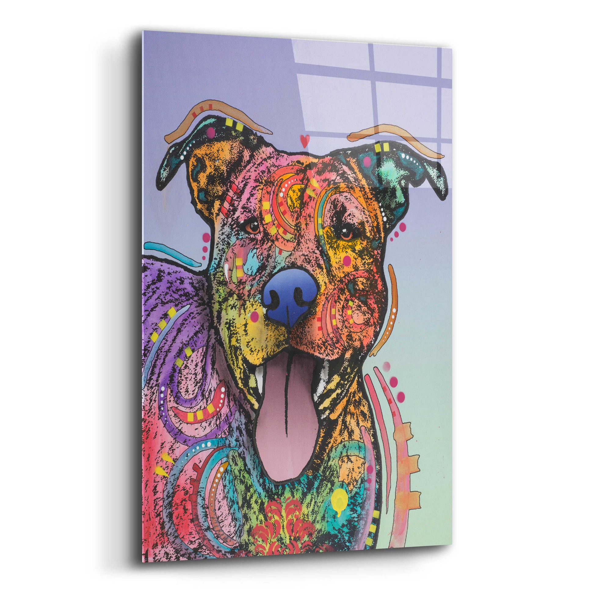 Epic Art 'Zoey' by Dean Russo, Acrylic Glass Wall Art,12x16