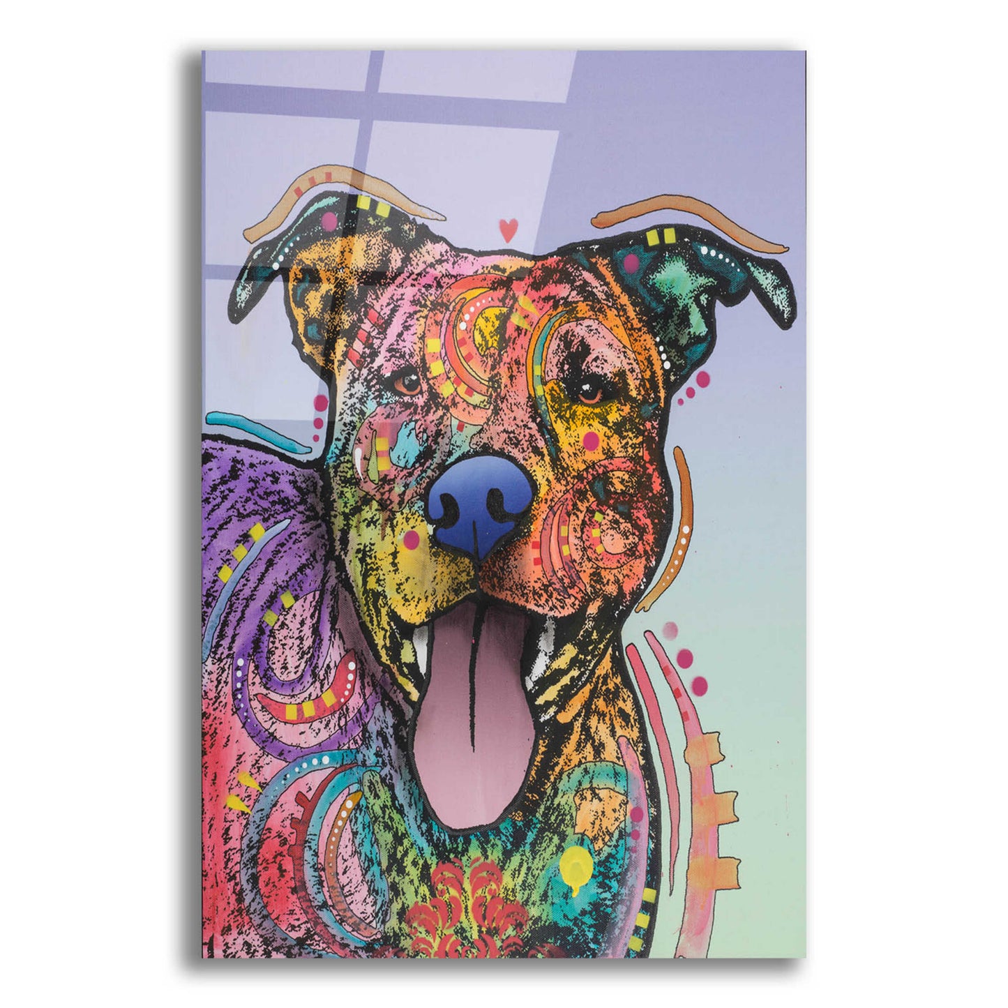 Epic Art 'Zoey' by Dean Russo, Acrylic Glass Wall Art,12x16