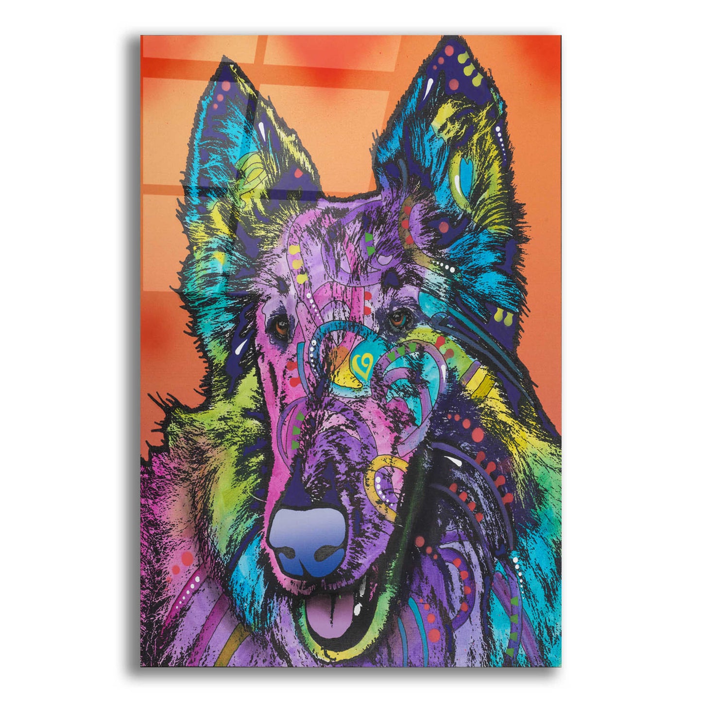 Epic Art 'Ava' by Dean Russo, Acrylic Glass Wall Art,16x24