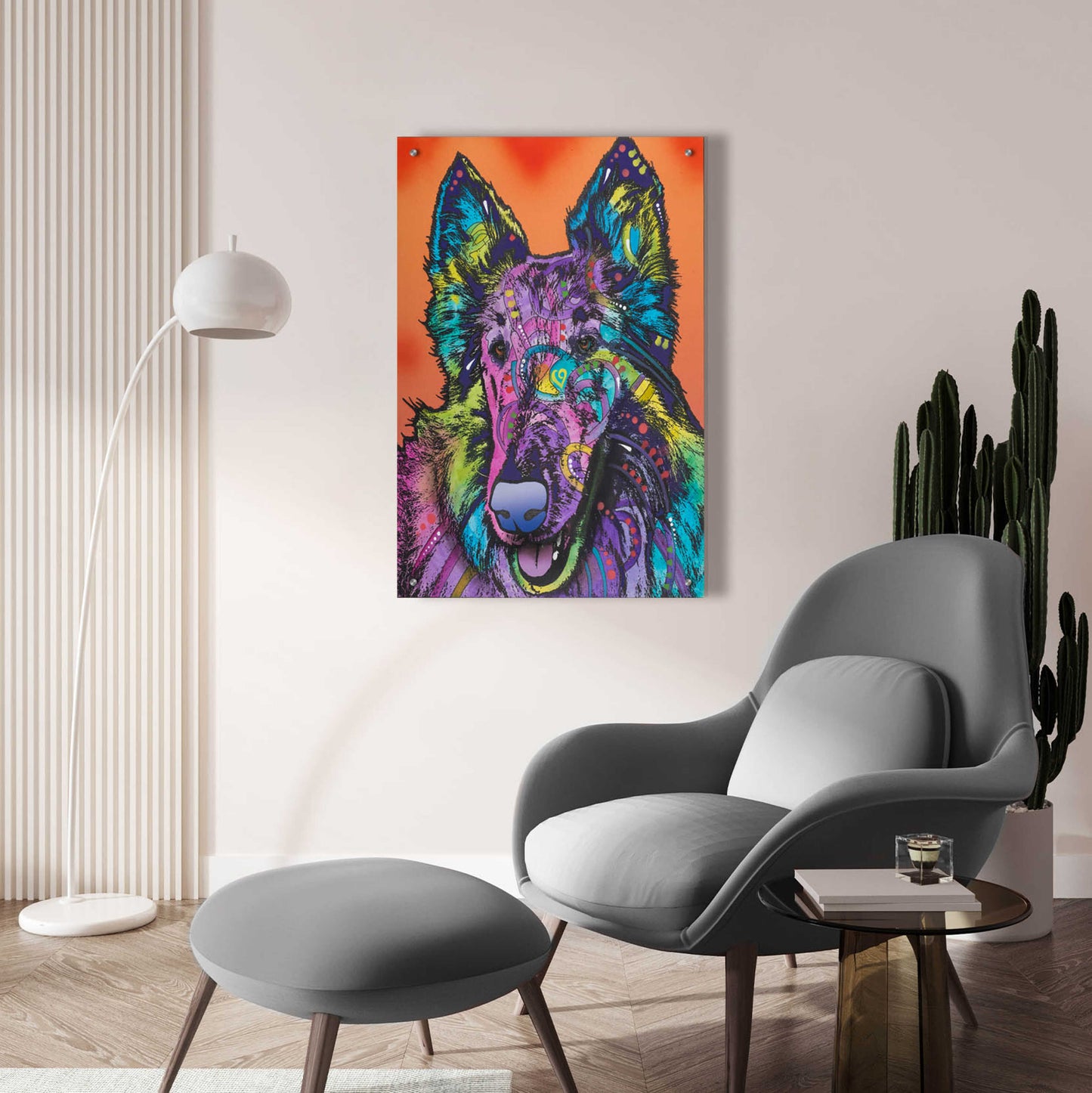 Epic Art 'Ava' by Dean Russo, Acrylic Glass Wall Art,24x36