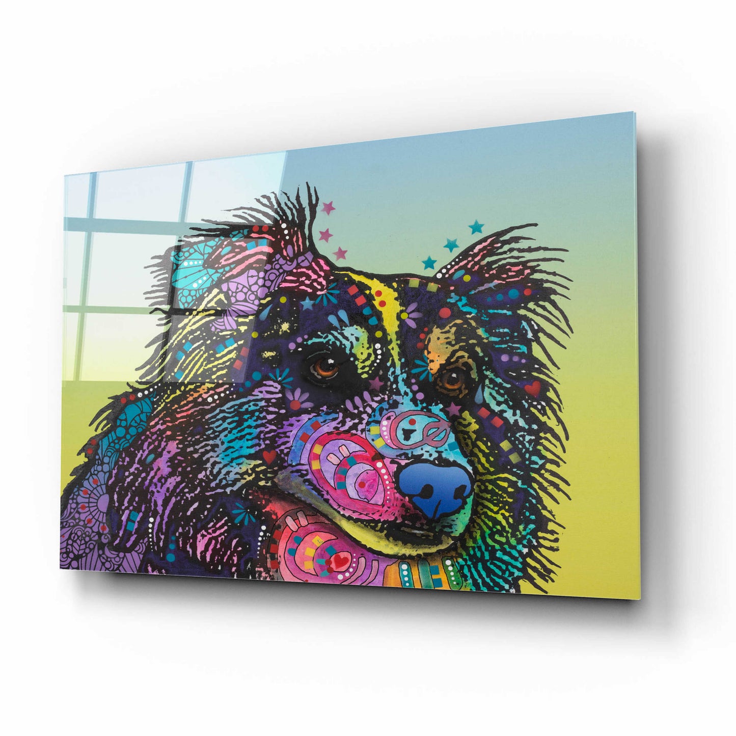 Epic Art 'Libby' by Dean Russo, Acrylic Glass Wall Art,16x12