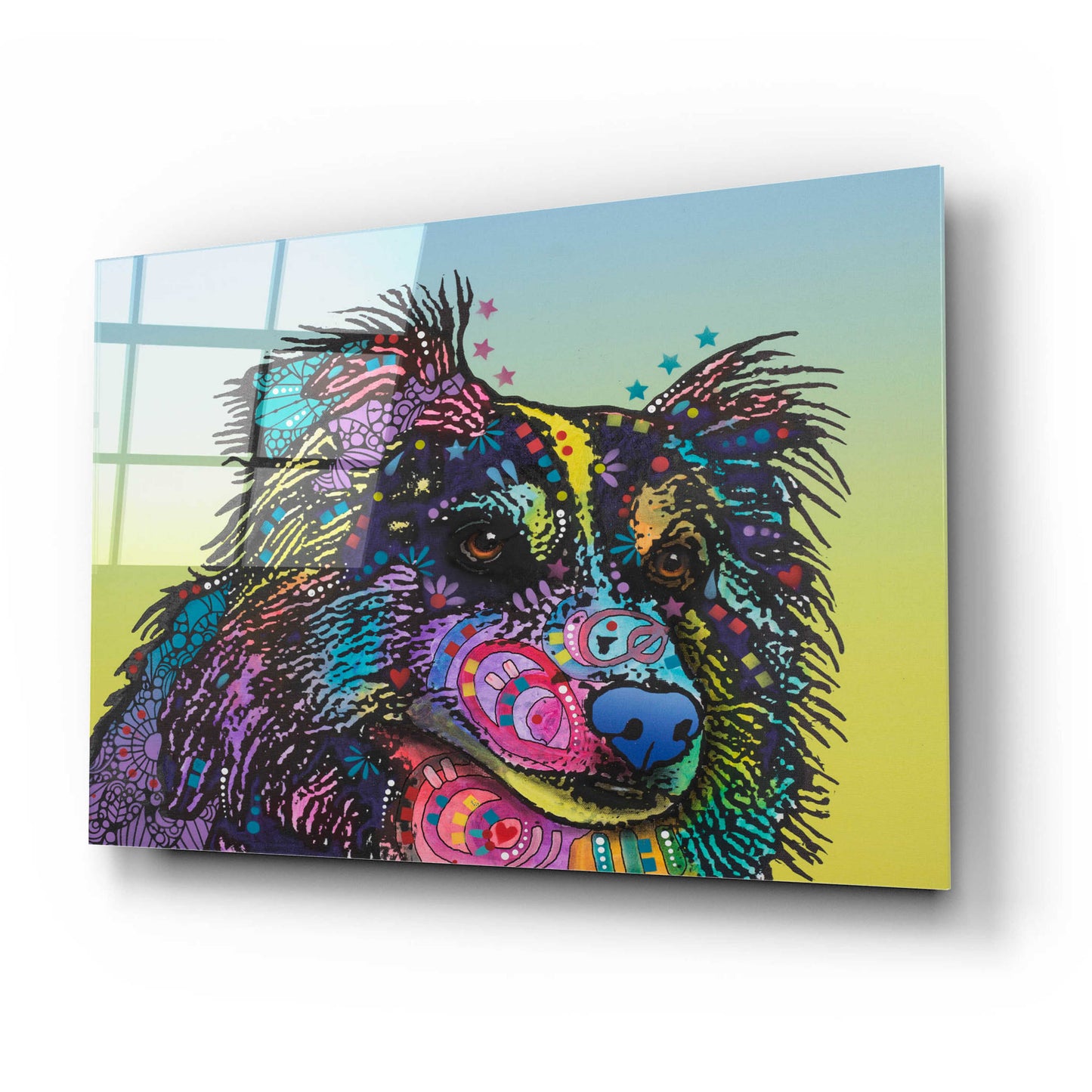 Epic Art 'Libby' by Dean Russo, Acrylic Glass Wall Art,24x16