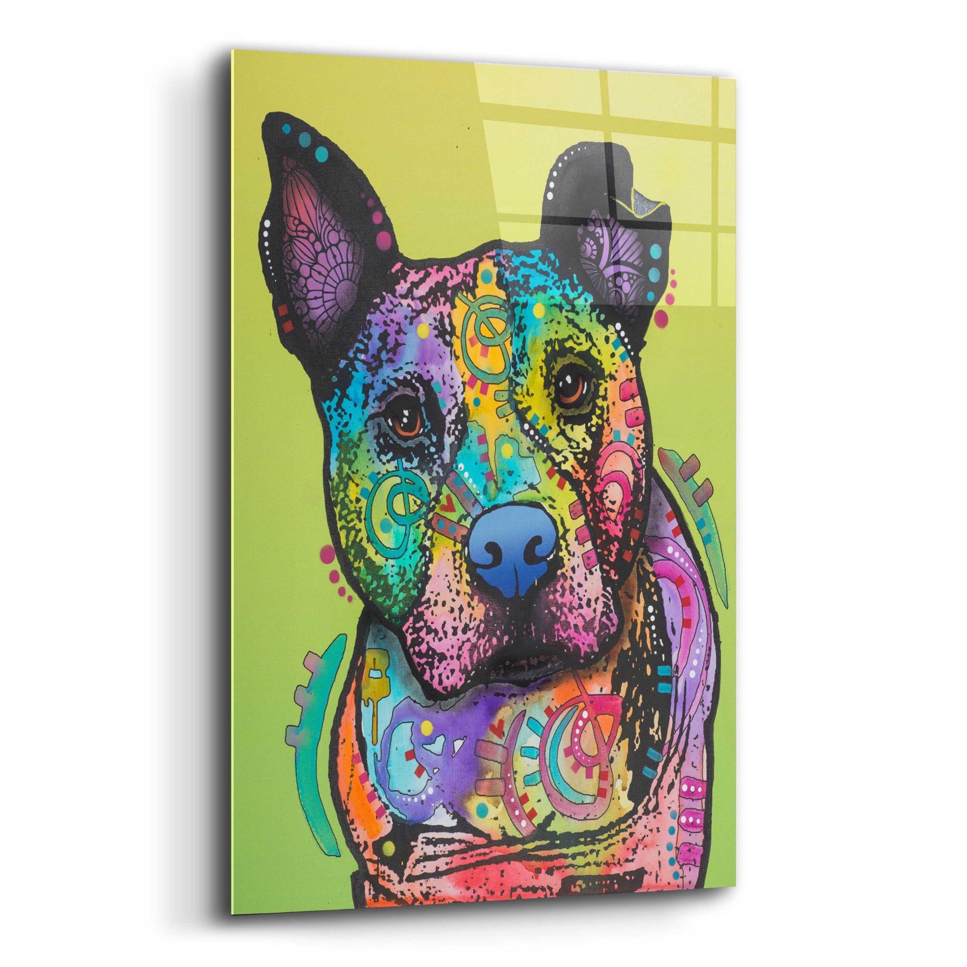Epic Art 'Lucy' by Dean Russo, Acrylic Glass Wall Art,12x16