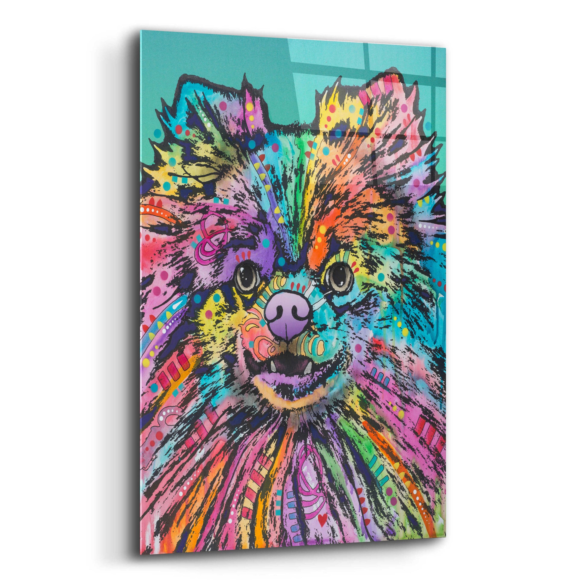 Epic Art 'Gus' by Dean Russo, Acrylic Glass Wall Art,12x16