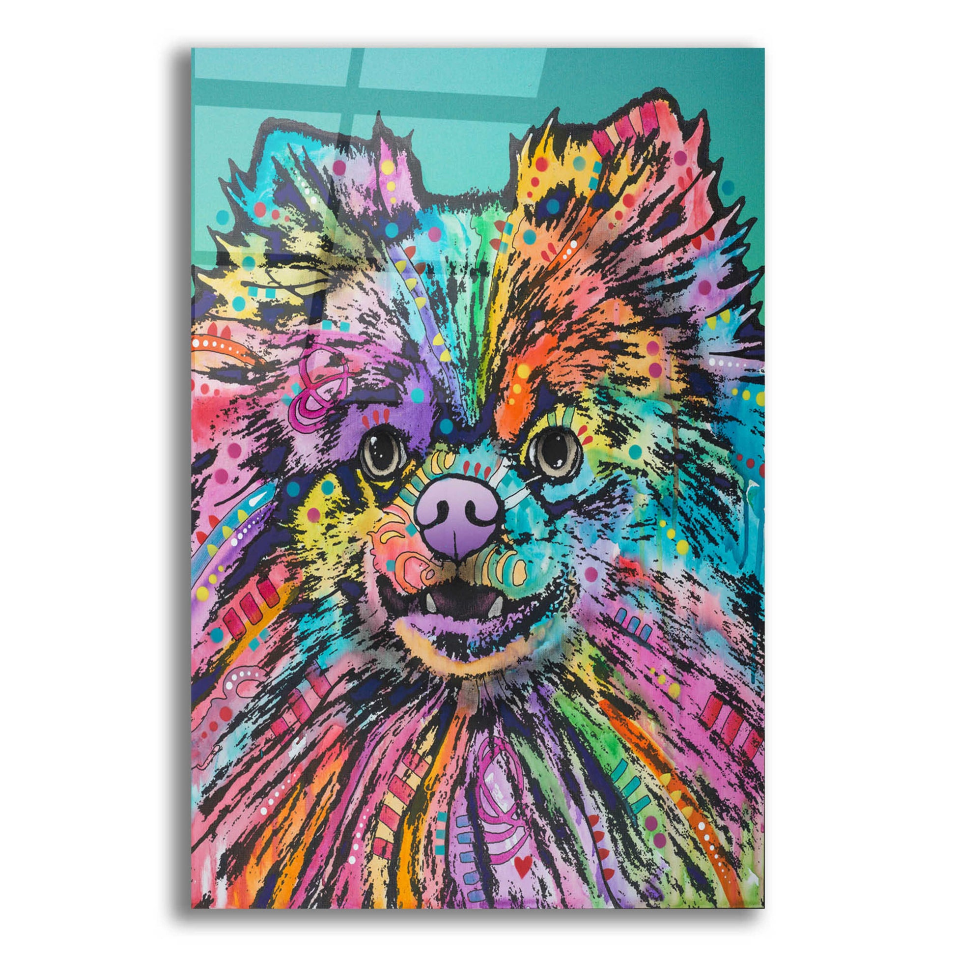 Epic Art 'Gus' by Dean Russo, Acrylic Glass Wall Art,12x16