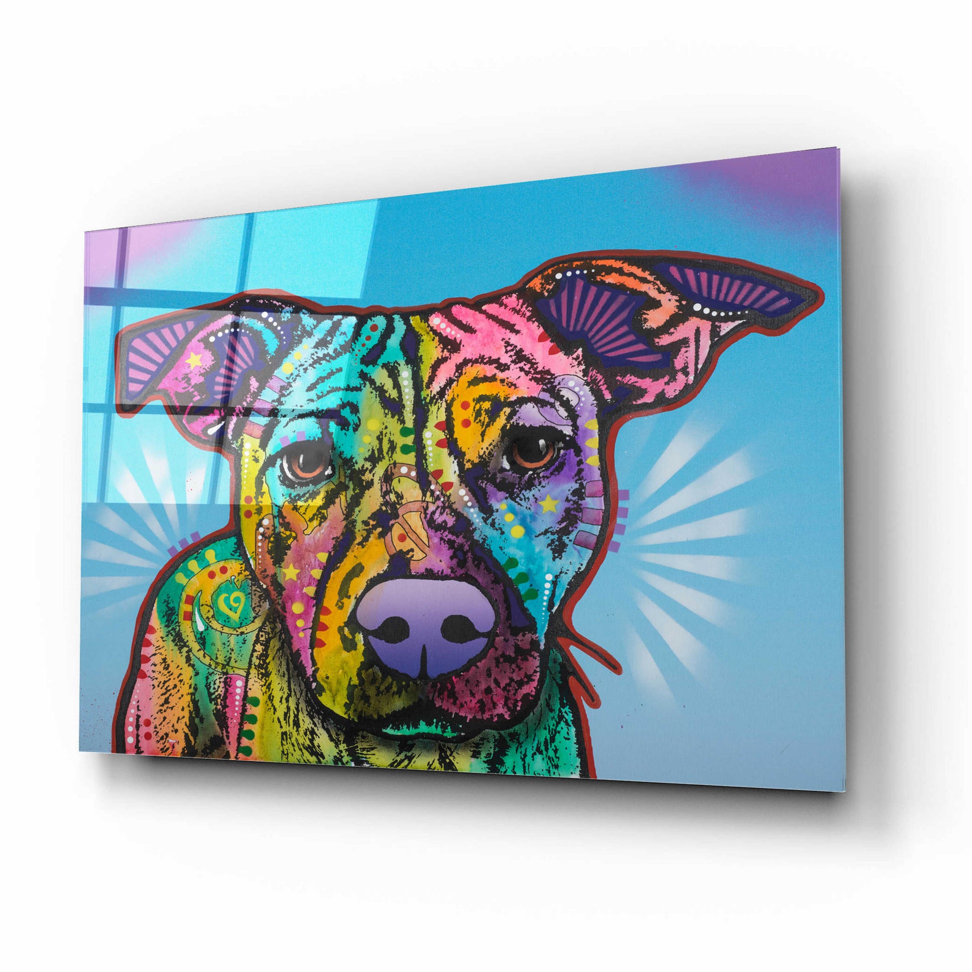 Epic Art 'Roo' by Dean Russo, Acrylic Glass Wall Art,16x12