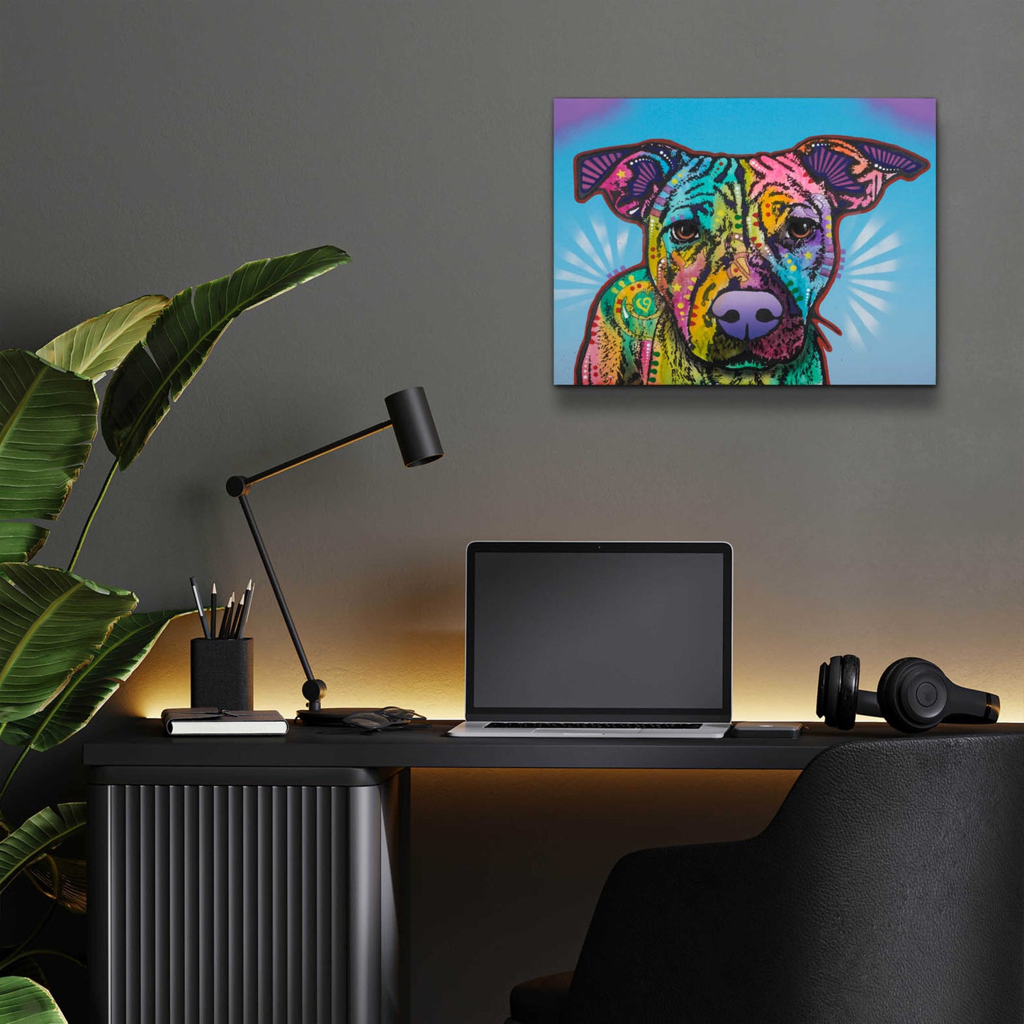 Epic Art 'Roo' by Dean Russo, Acrylic Glass Wall Art,16x12