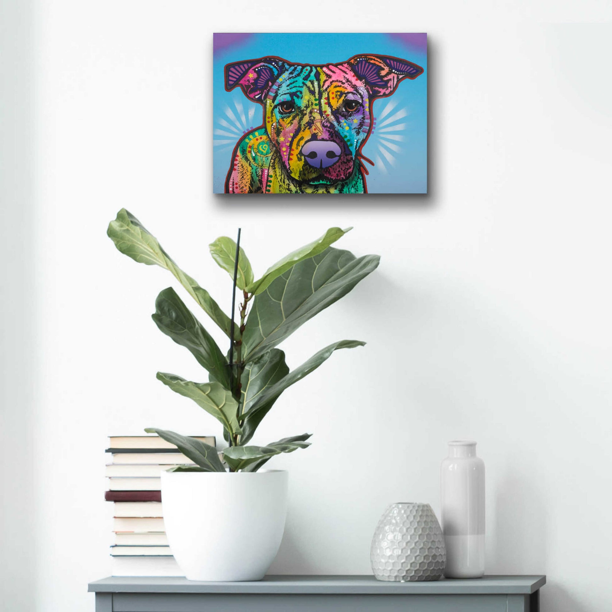 Epic Art 'Roo' by Dean Russo, Acrylic Glass Wall Art,16x12