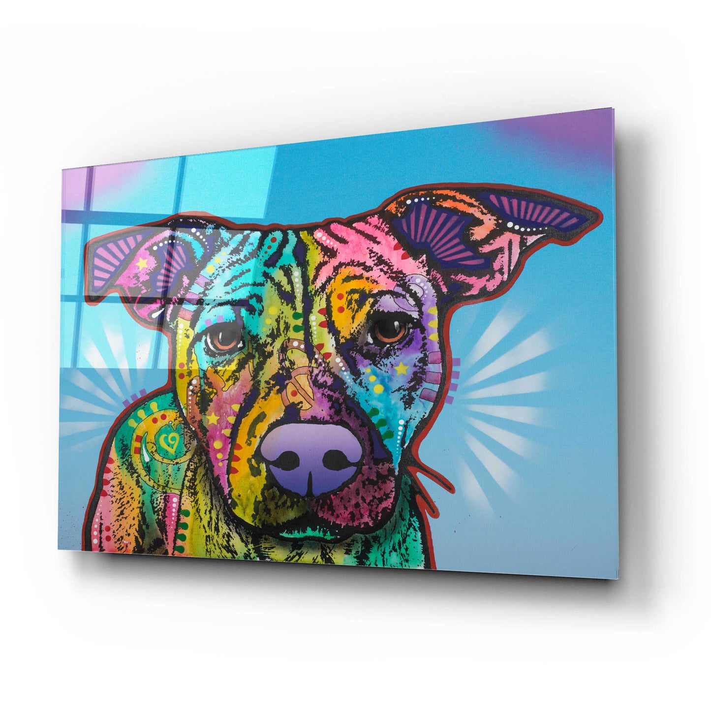 Epic Art 'Roo' by Dean Russo, Acrylic Glass Wall Art,24x16