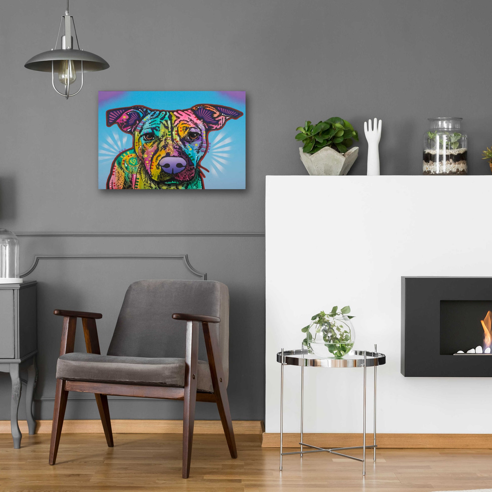 Epic Art 'Roo' by Dean Russo, Acrylic Glass Wall Art,24x16