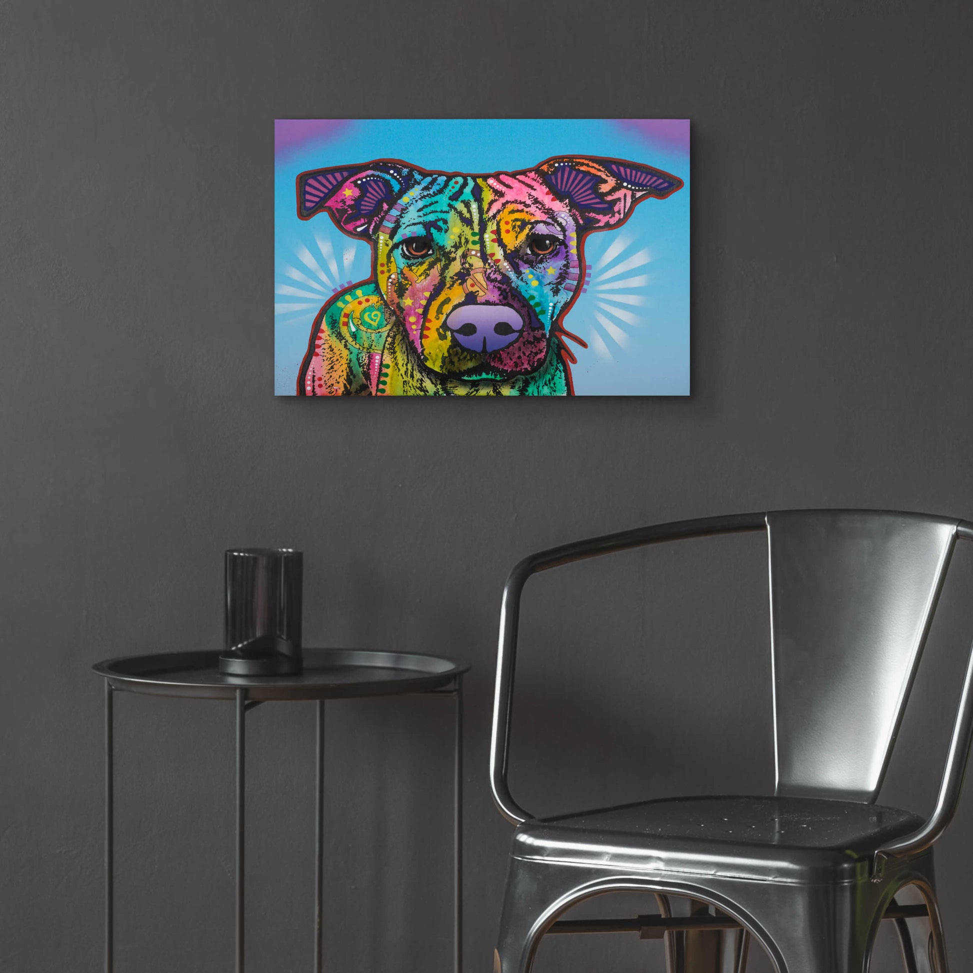 Epic Art 'Roo' by Dean Russo, Acrylic Glass Wall Art,24x16