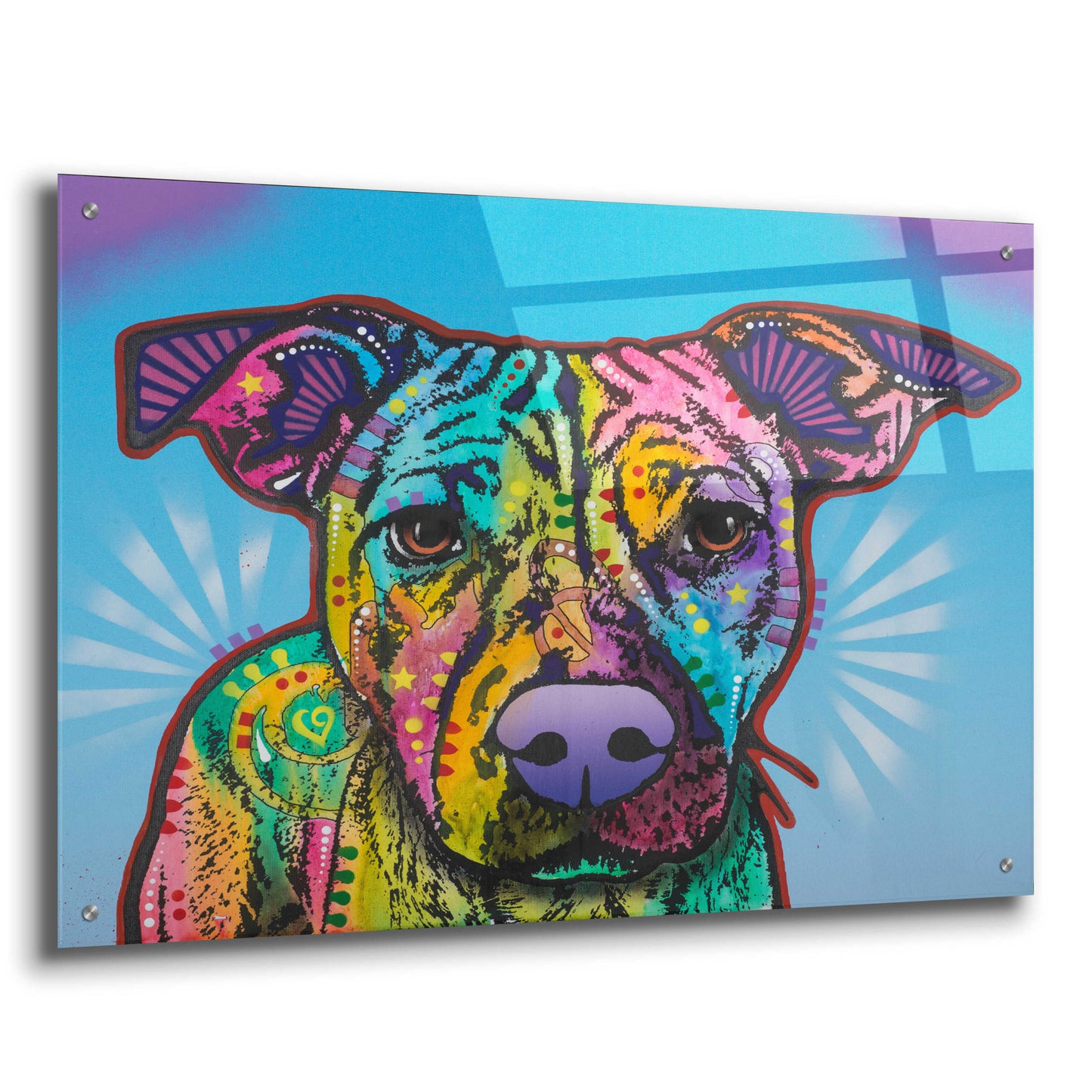 Epic Art 'Roo' by Dean Russo, Acrylic Glass Wall Art,36x24