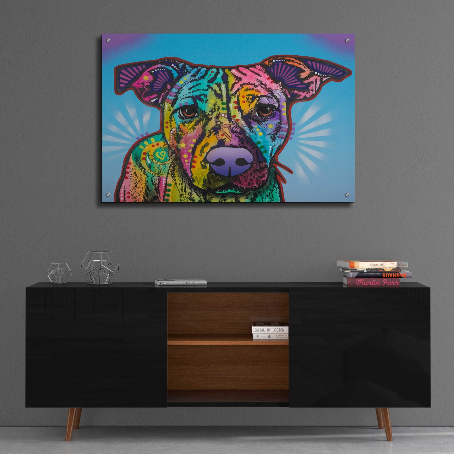 Epic Art 'Roo' by Dean Russo, Acrylic Glass Wall Art,36x24