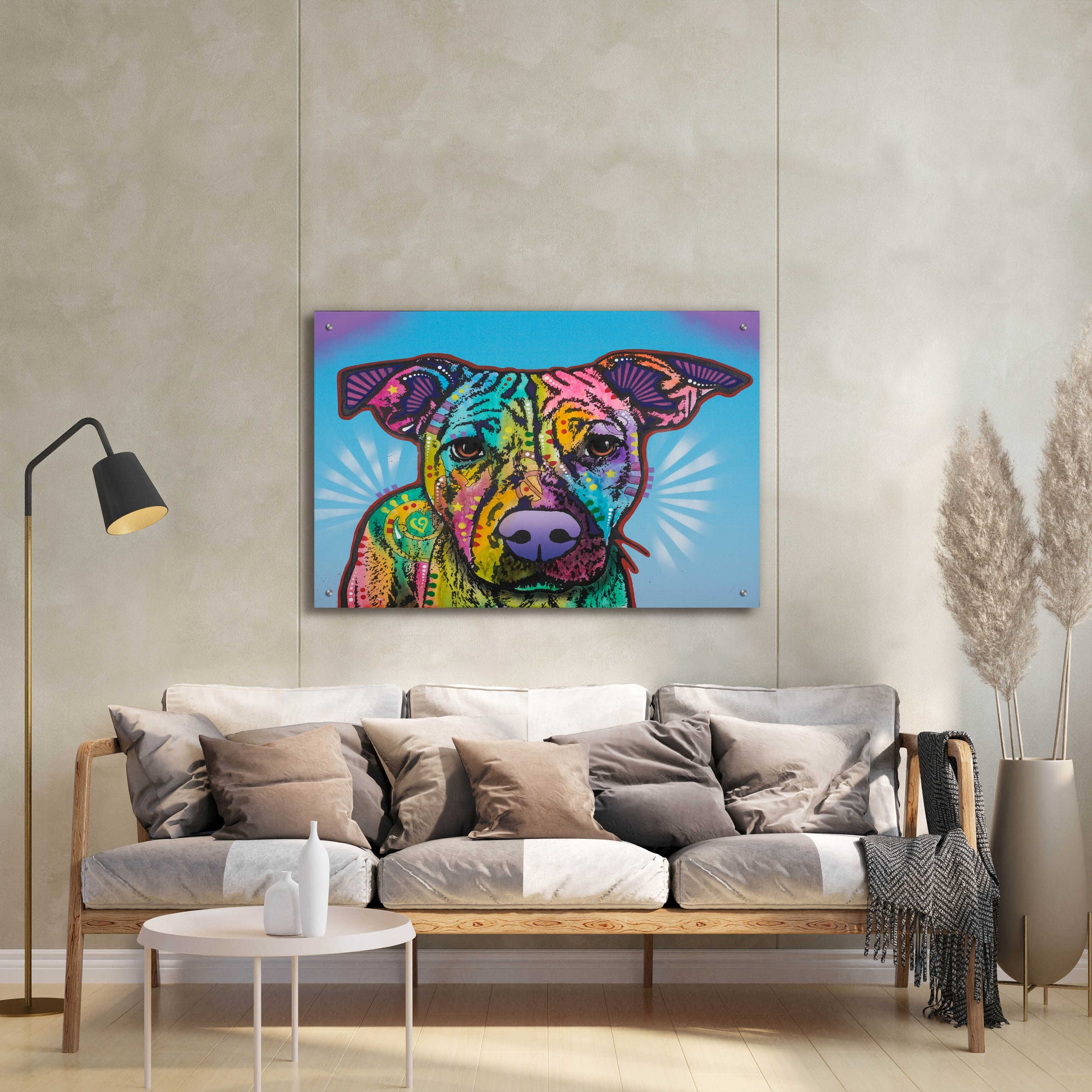 Epic Art 'Roo' by Dean Russo, Acrylic Glass Wall Art,36x24