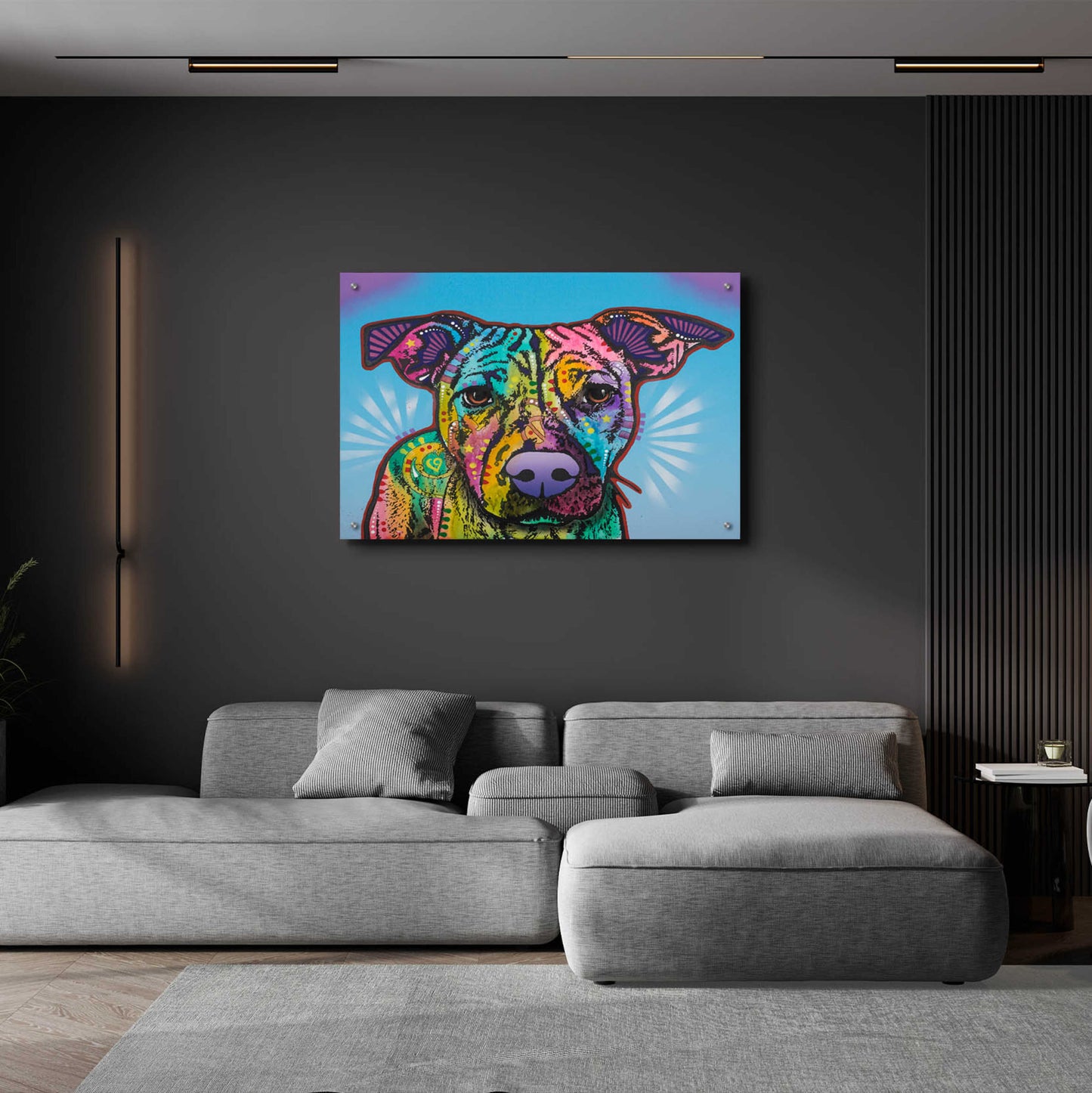 Epic Art 'Roo' by Dean Russo, Acrylic Glass Wall Art,36x24