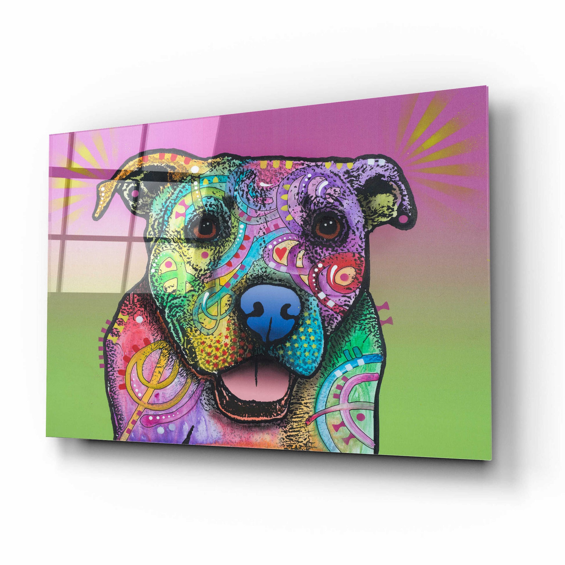 Epic Art 'Fiona' by Dean Russo, Acrylic Glass Wall Art,16x12