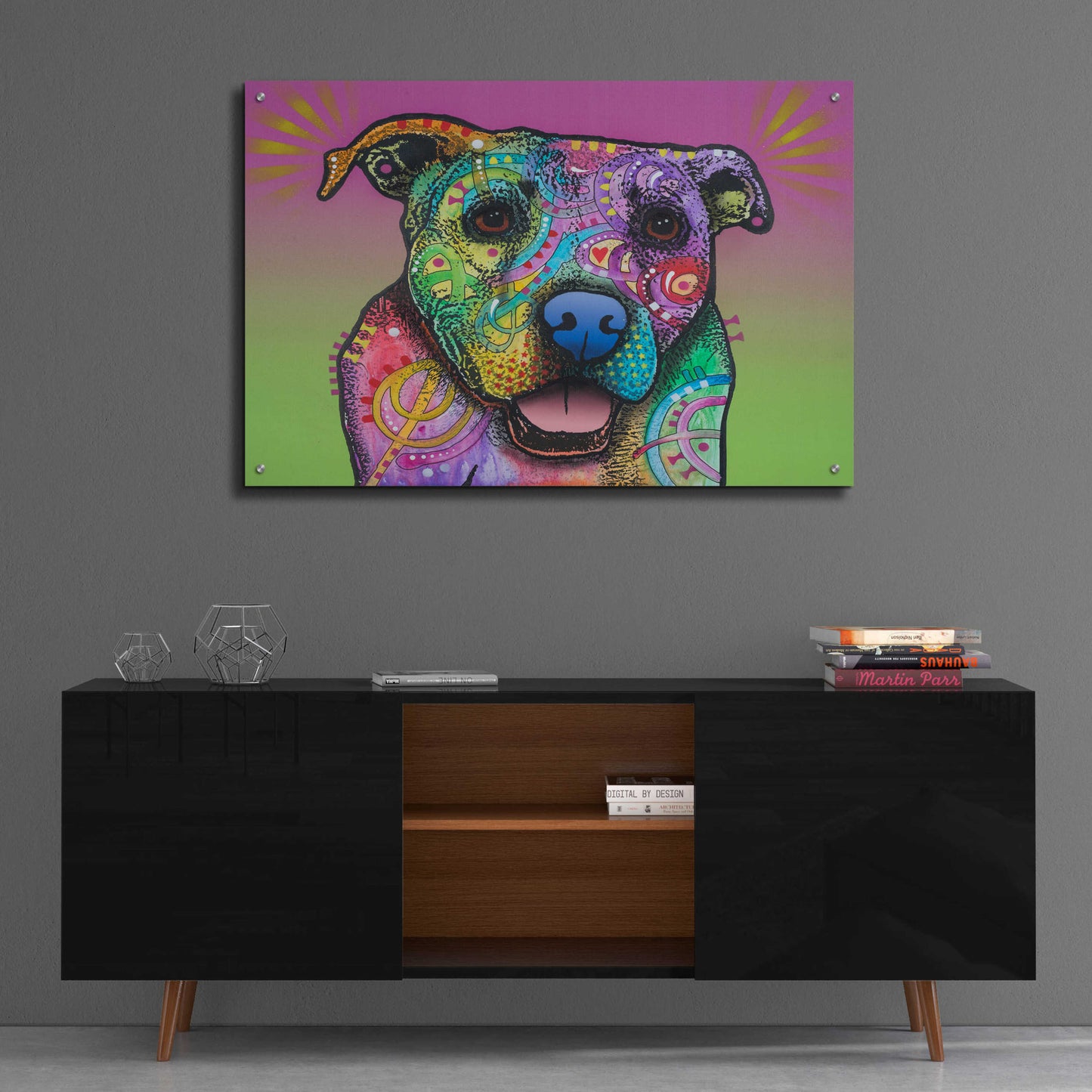 Epic Art 'Fiona' by Dean Russo, Acrylic Glass Wall Art,36x24