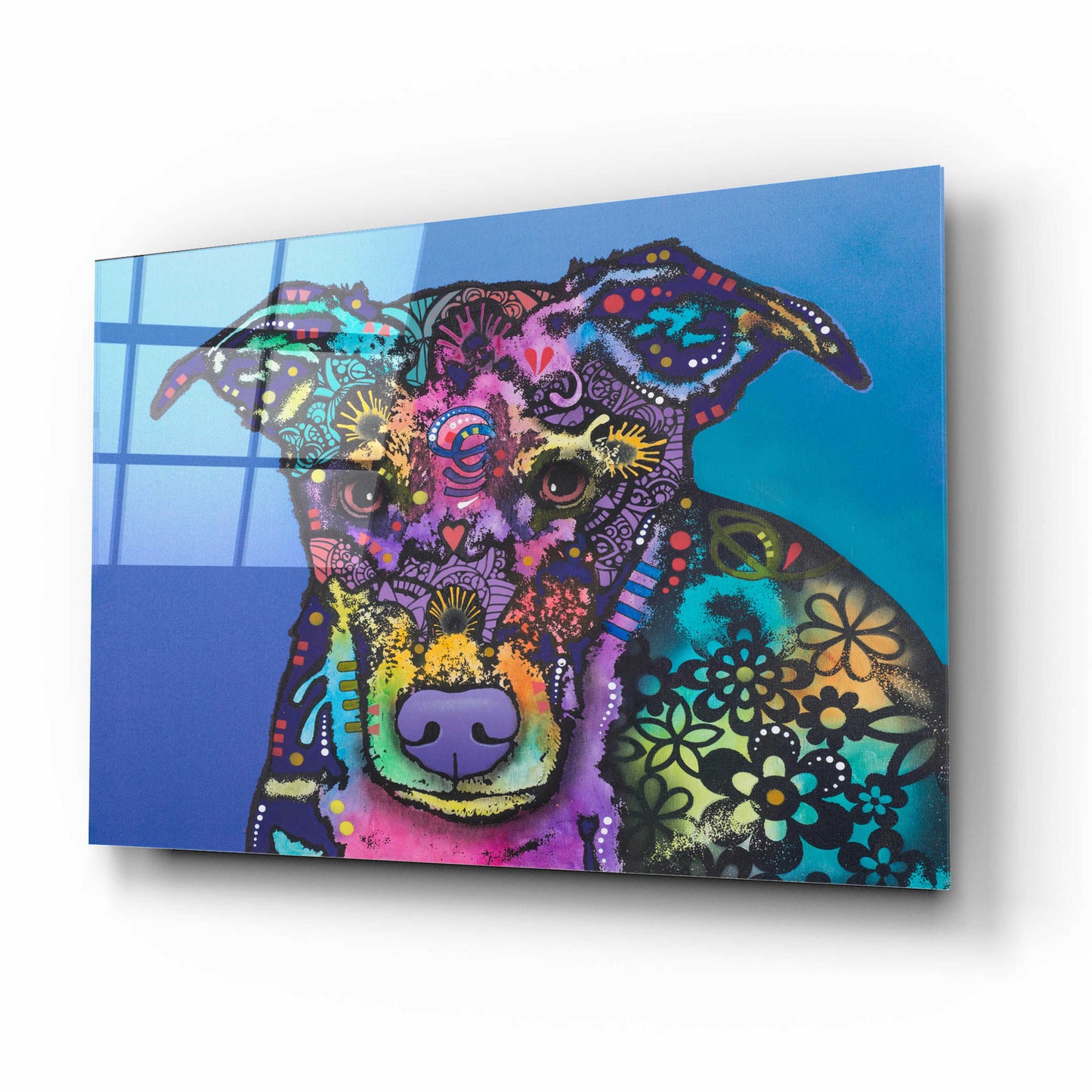 Epic Art 'Maggie' by Dean Russo, Acrylic Glass Wall Art,16x12