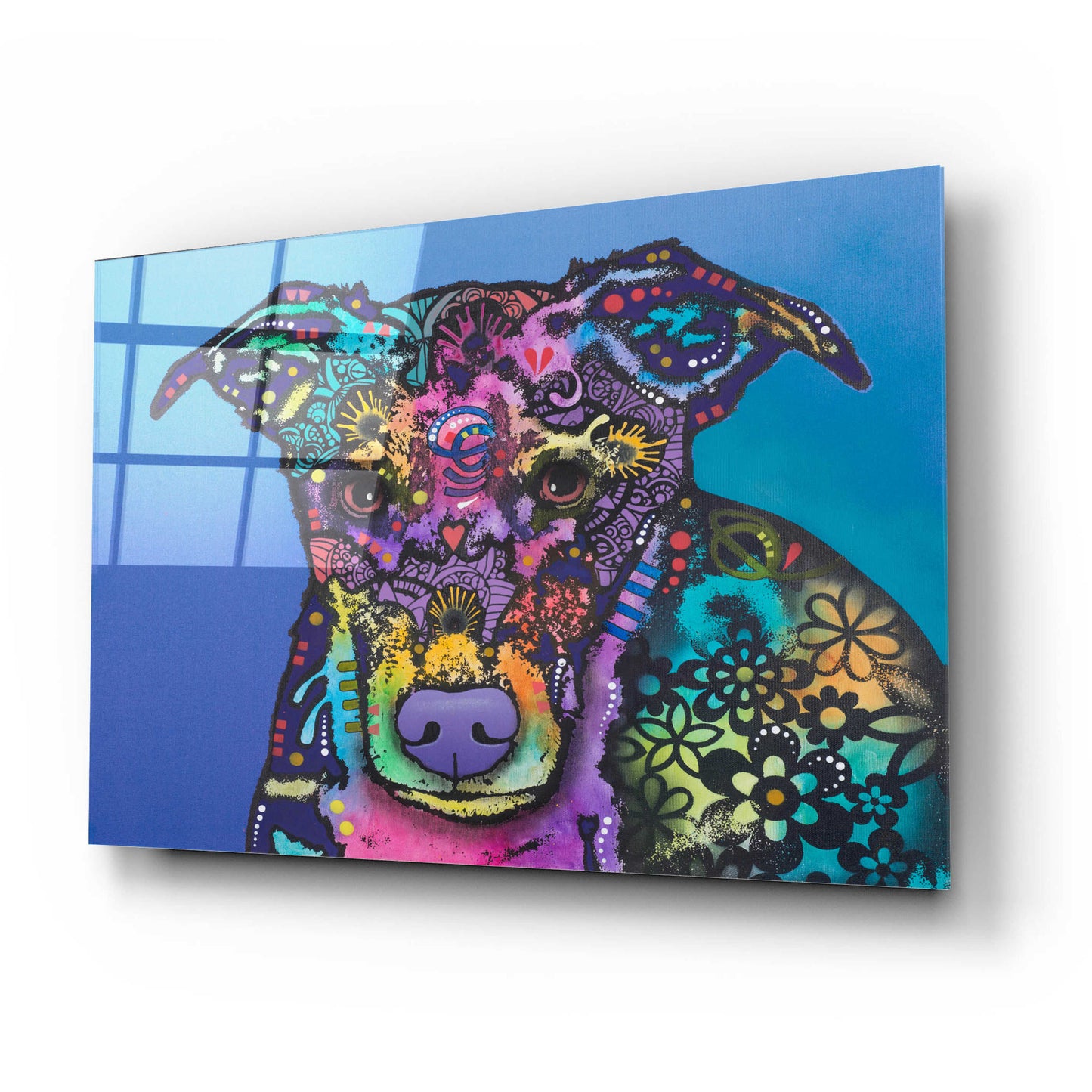 Epic Art 'Maggie' by Dean Russo, Acrylic Glass Wall Art,24x16