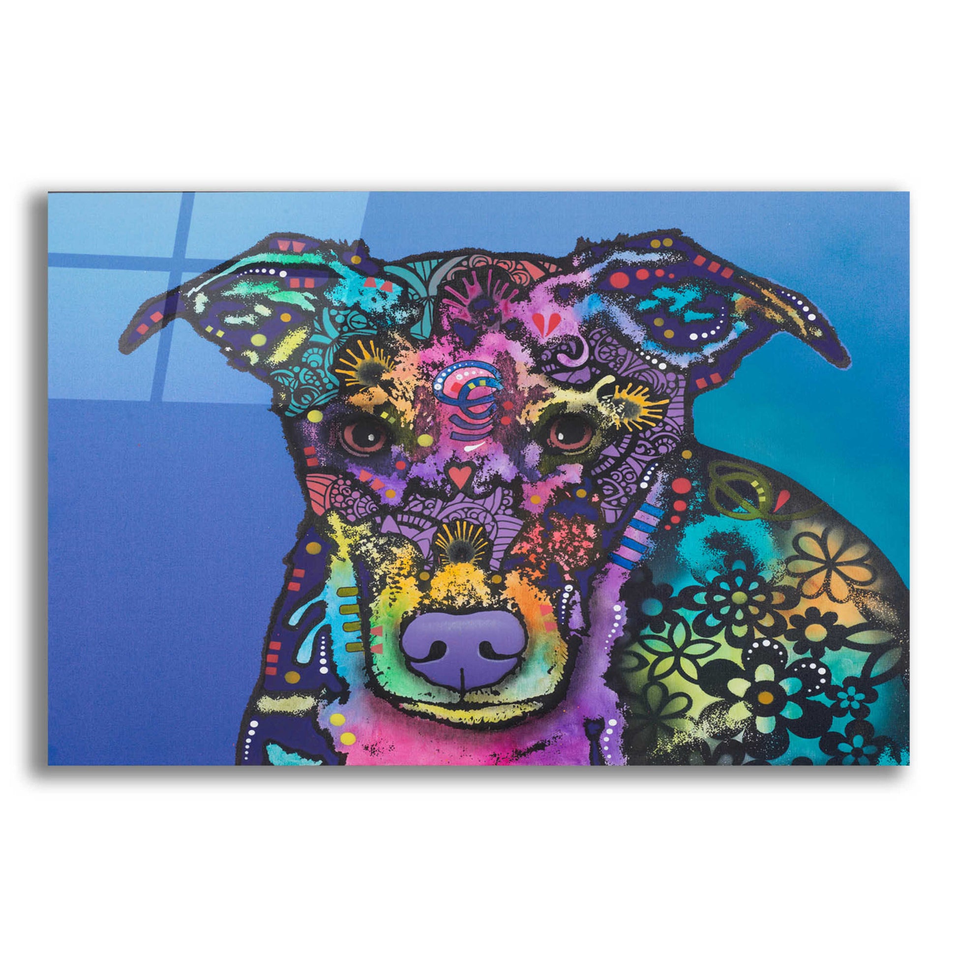 Epic Art 'Maggie' by Dean Russo, Acrylic Glass Wall Art,24x16