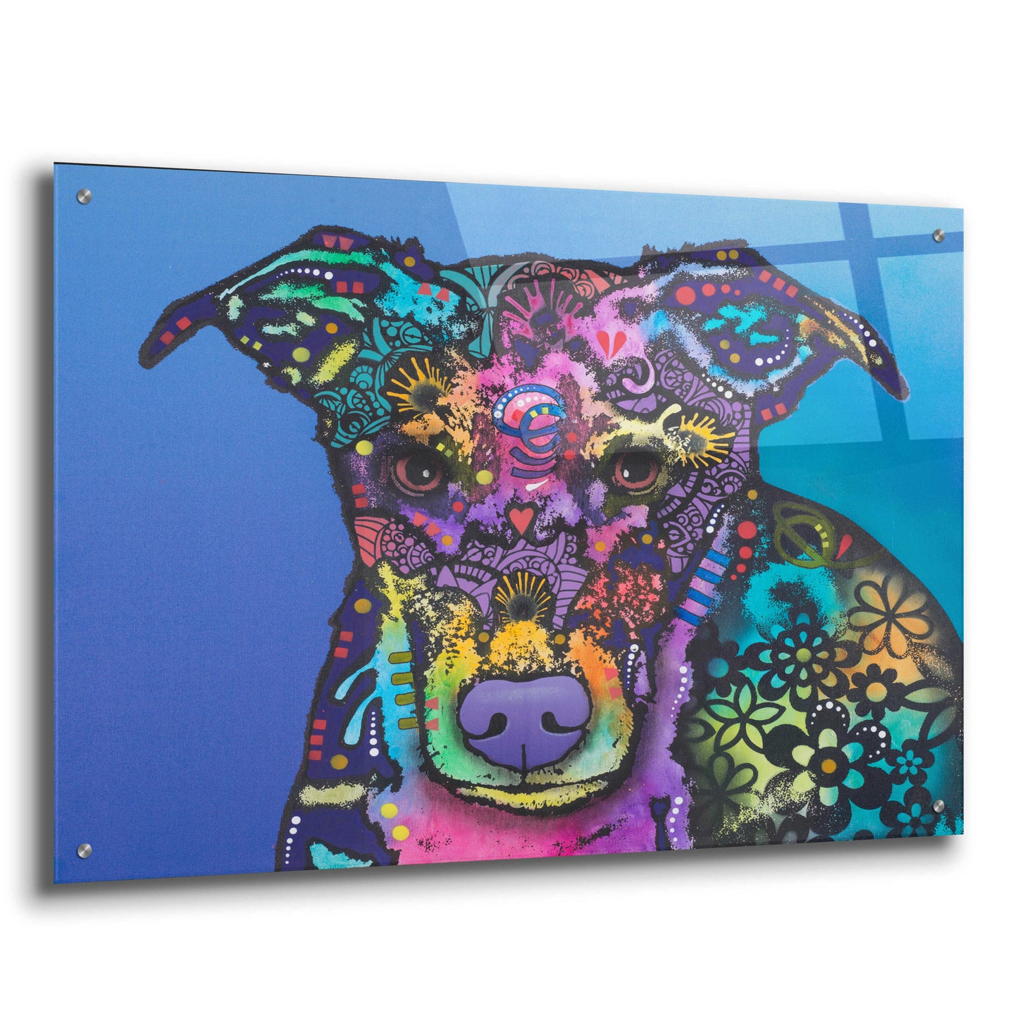 Epic Art 'Maggie' by Dean Russo, Acrylic Glass Wall Art,36x24