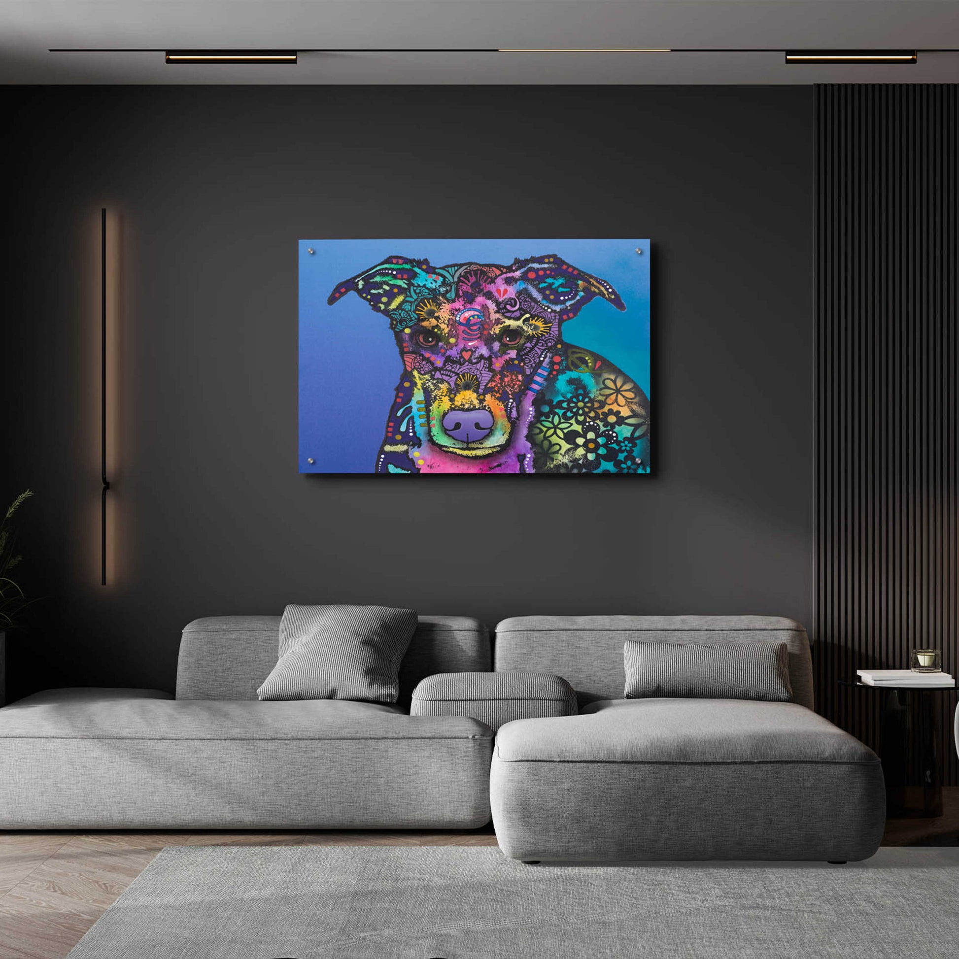 Epic Art 'Maggie' by Dean Russo, Acrylic Glass Wall Art,36x24