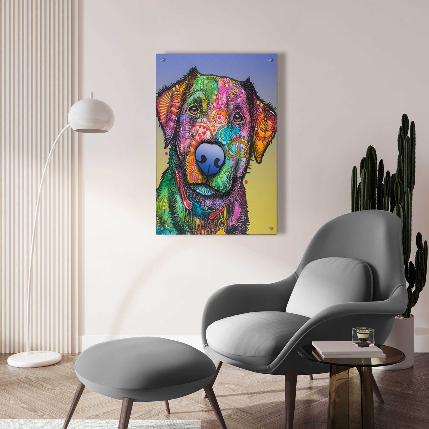 Epic Art 'Pullo ' by Dean Russo, Acrylic Glass Wall Art,24x36