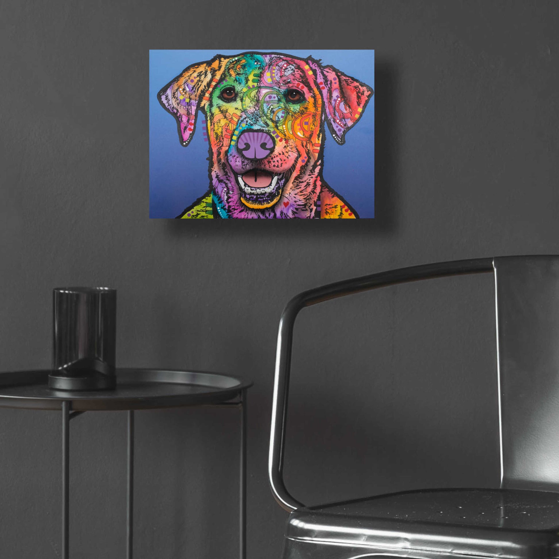 Epic Art 'Rocco ' by Dean Russo, Acrylic Glass Wall Art,16x12