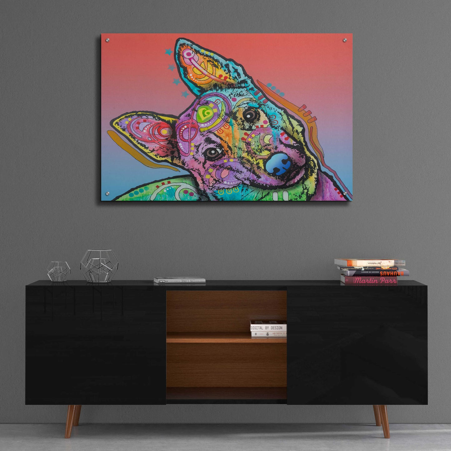 Epic Art 'Abby Custom' by Dean Russo, Acrylic Glass Wall Art,36x24