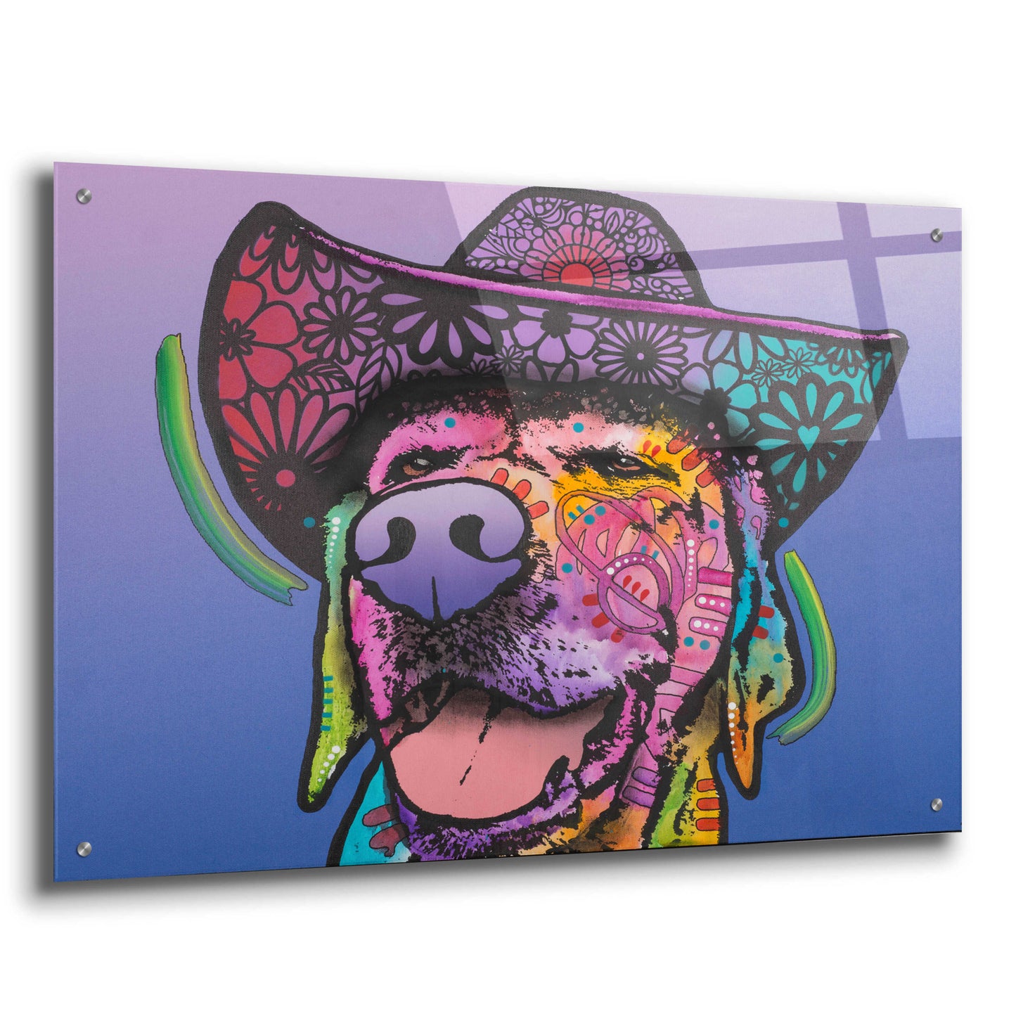 Epic Art 'Penelope' by Dean Russo, Acrylic Glass Wall Art,36x24