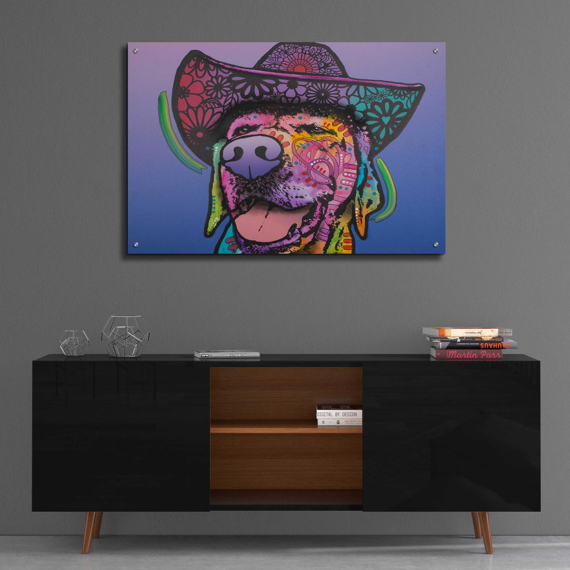 Epic Art 'Penelope' by Dean Russo, Acrylic Glass Wall Art,36x24