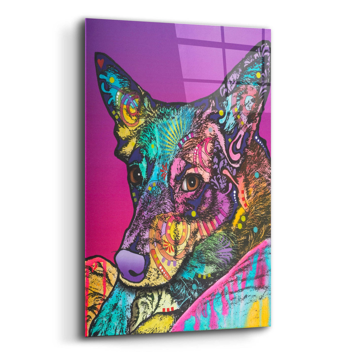 Epic Art 'Zena-004' by Dean Russo, Acrylic Glass Wall Art,12x16