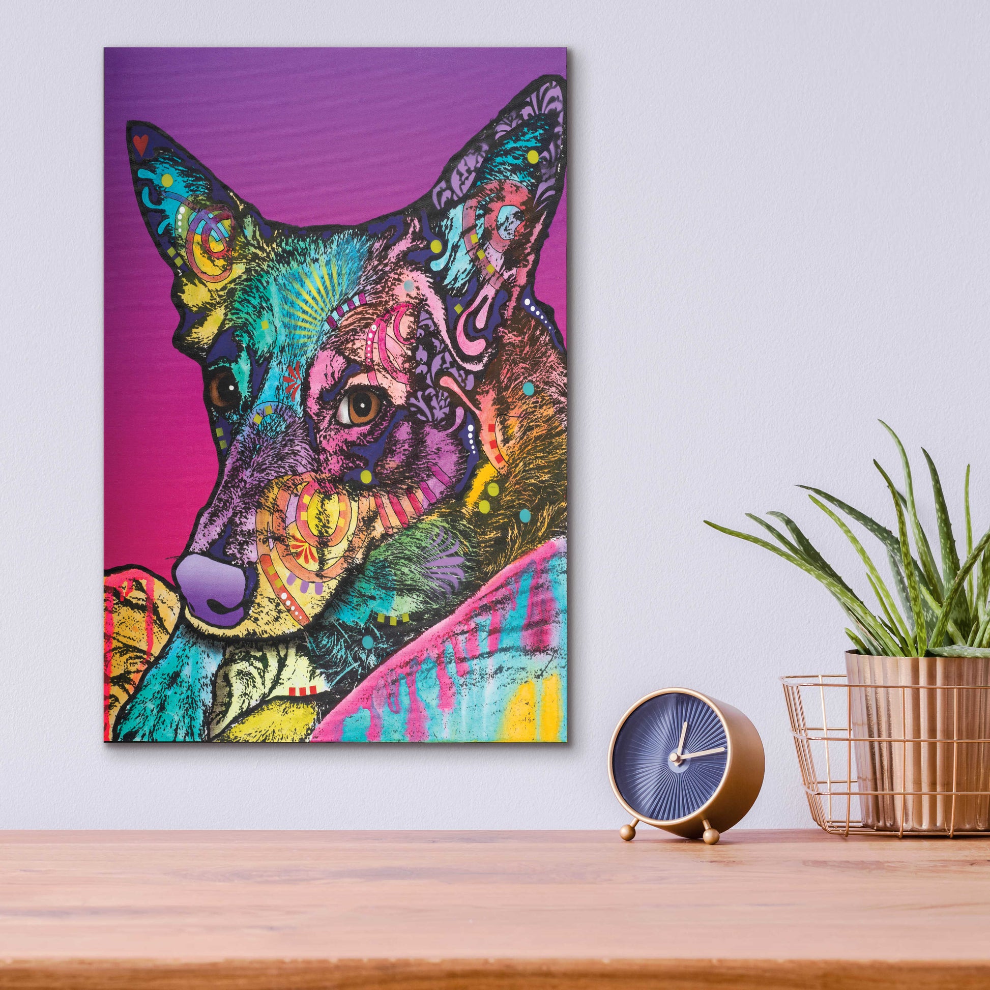 Epic Art 'Zena-004' by Dean Russo, Acrylic Glass Wall Art,12x16