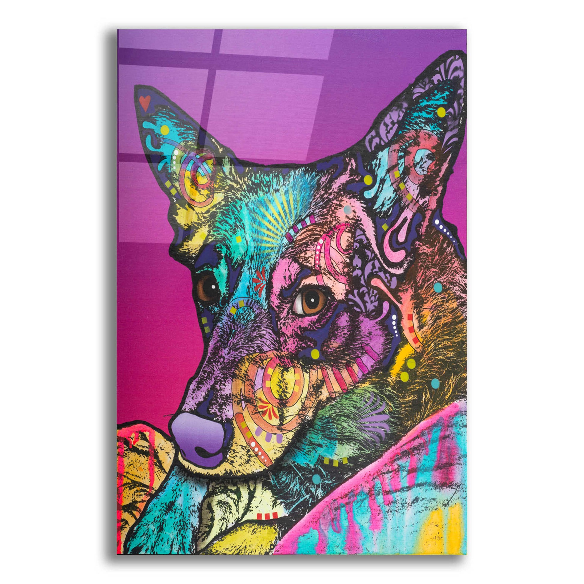 Epic Art 'Zena-004' by Dean Russo, Acrylic Glass Wall Art,12x16