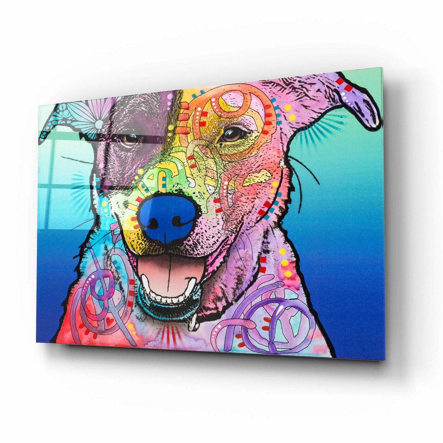 Epic Art 'Matilda Custom-003' by Dean Russo, Acrylic Glass Wall Art,16x12