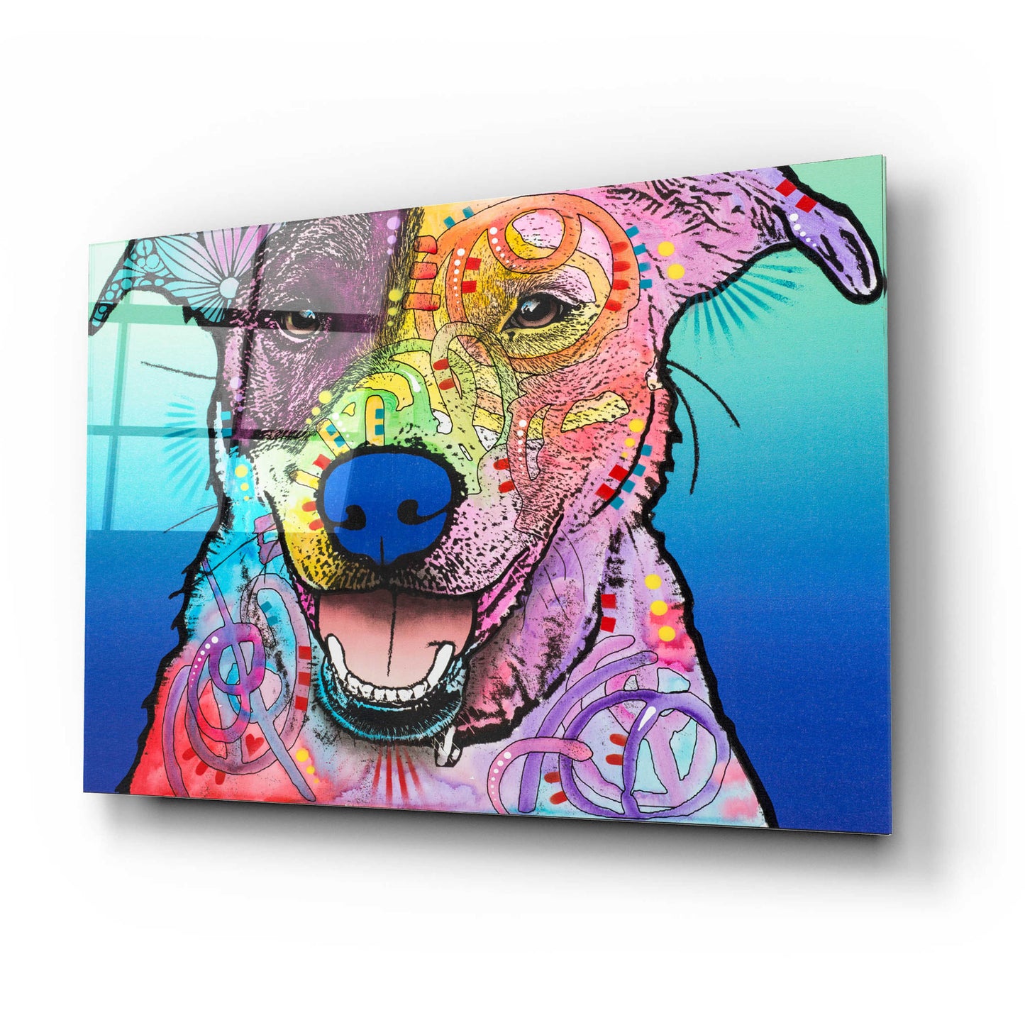 Epic Art 'Matilda Custom-003' by Dean Russo, Acrylic Glass Wall Art,24x16