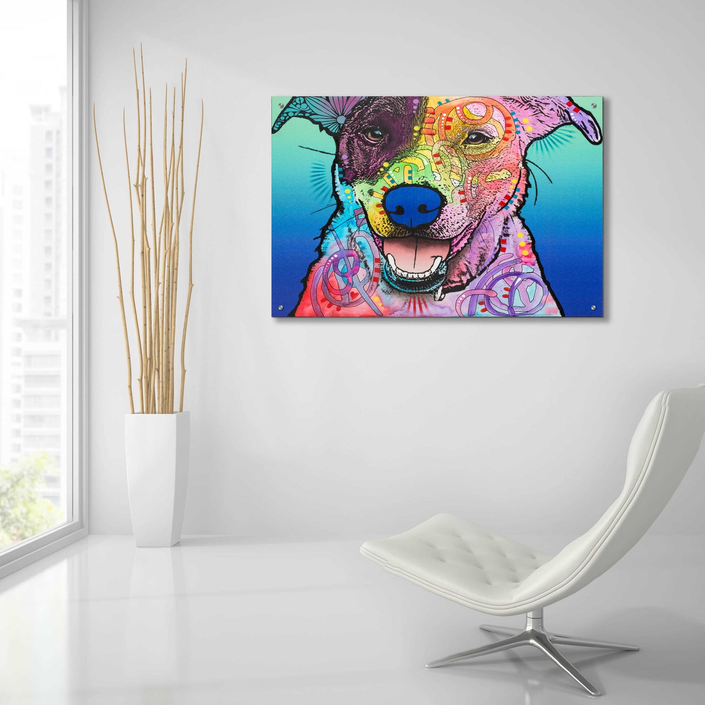 Epic Art 'Matilda Custom-003' by Dean Russo, Acrylic Glass Wall Art,36x24