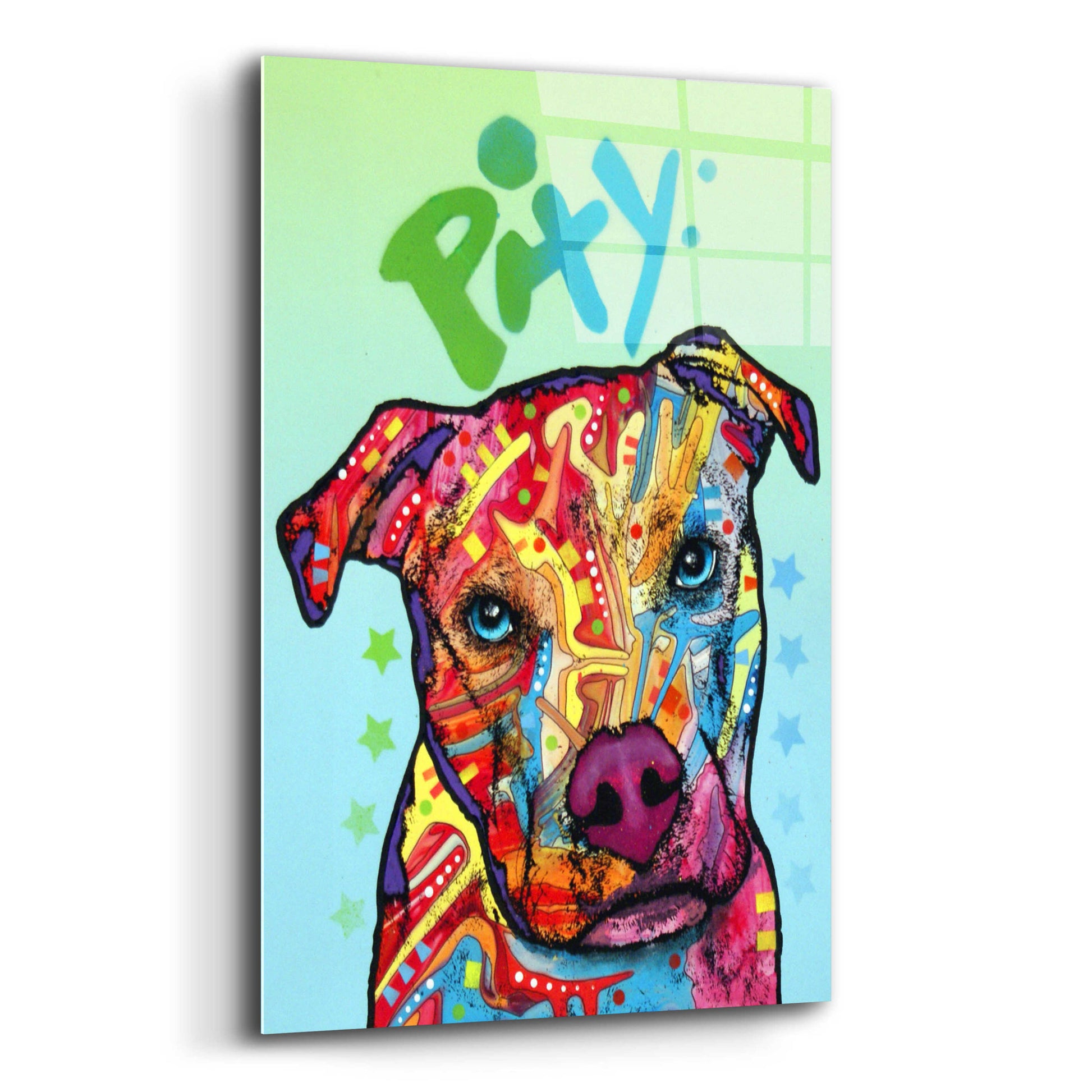 Epic Art 'Pity' by Dean Russo, Acrylic Glass Wall Art,12x16