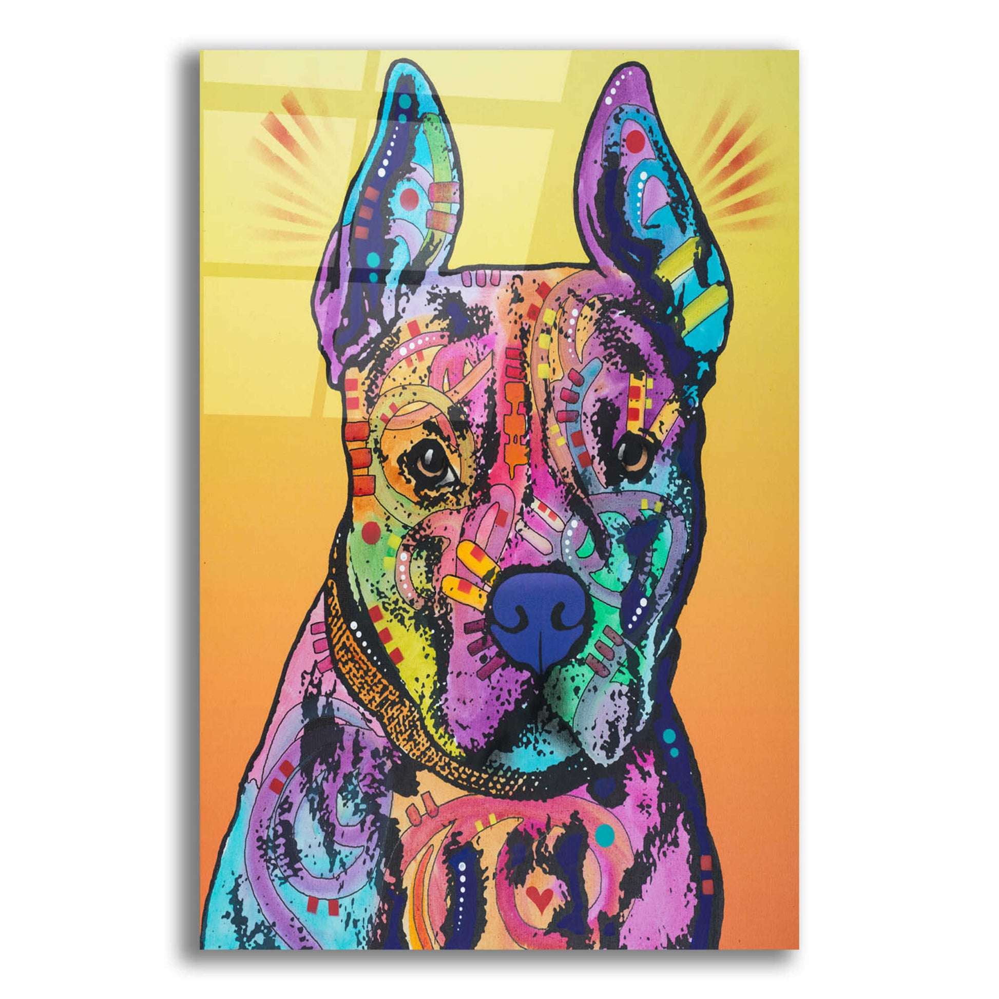 Epic Art 'Bugsy 2' by Dean Russo, Acrylic Glass Wall Art,12x16