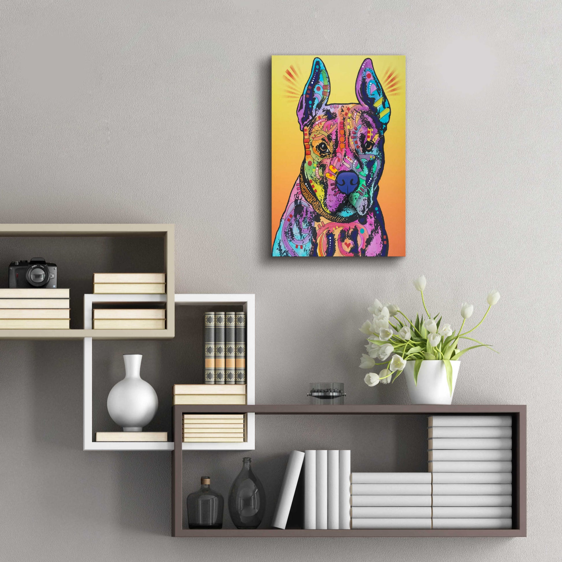 Epic Art 'Bugsy 2' by Dean Russo, Acrylic Glass Wall Art,16x24