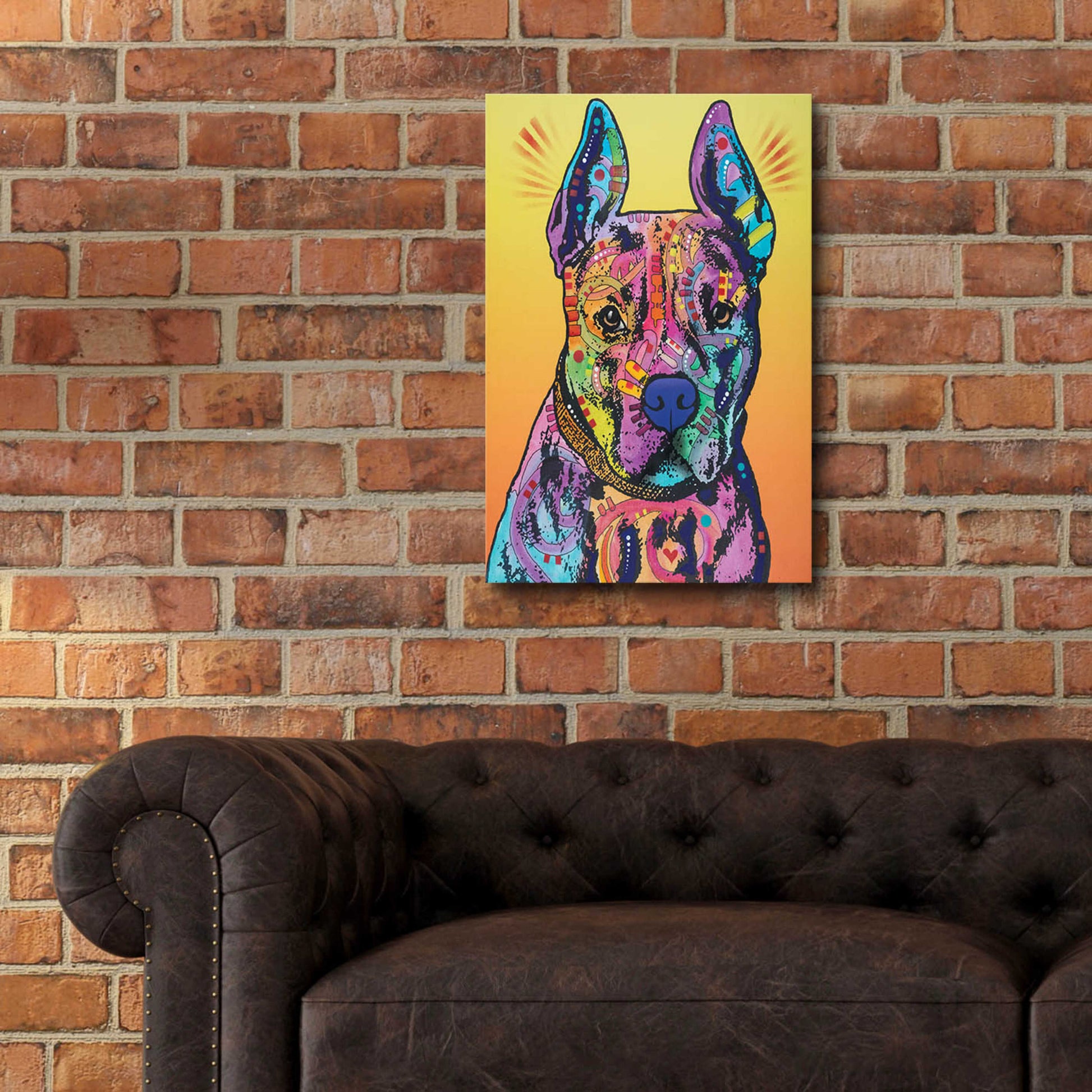 Epic Art 'Bugsy 2' by Dean Russo, Acrylic Glass Wall Art,16x24