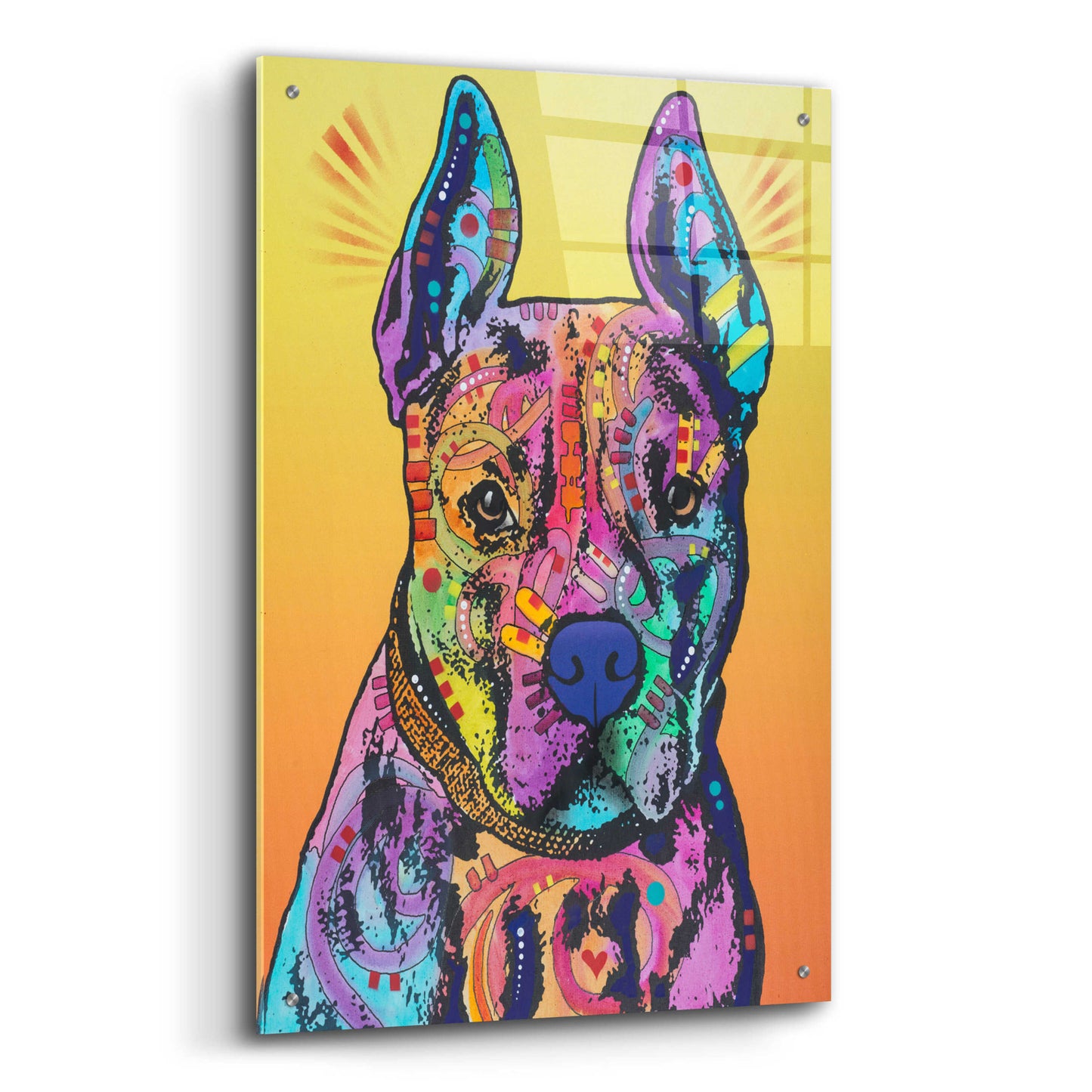 Epic Art 'Bugsy 2' by Dean Russo, Acrylic Glass Wall Art,24x36