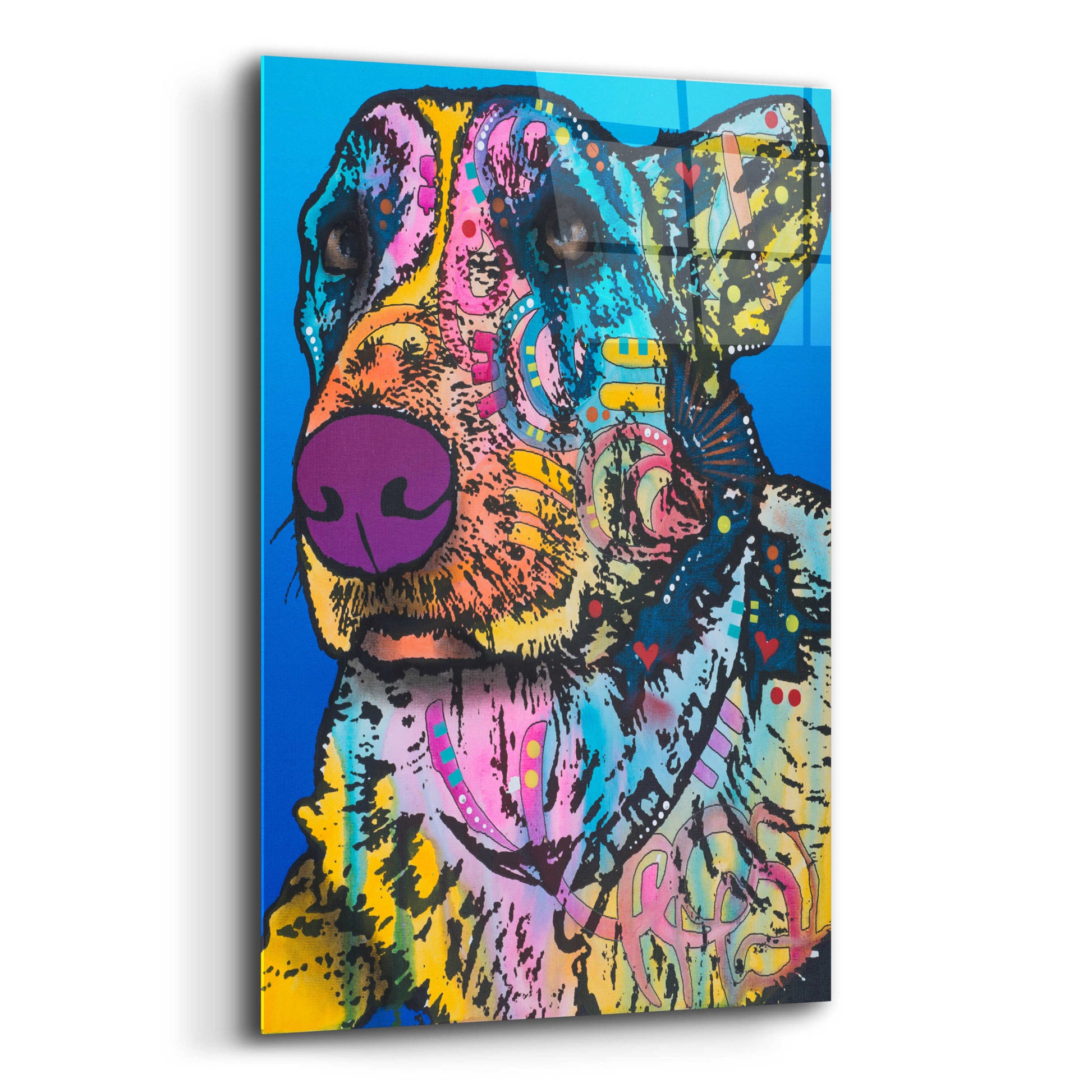 Epic Art 'Walter 12' by Dean Russo, Acrylic Glass Wall Art,12x16