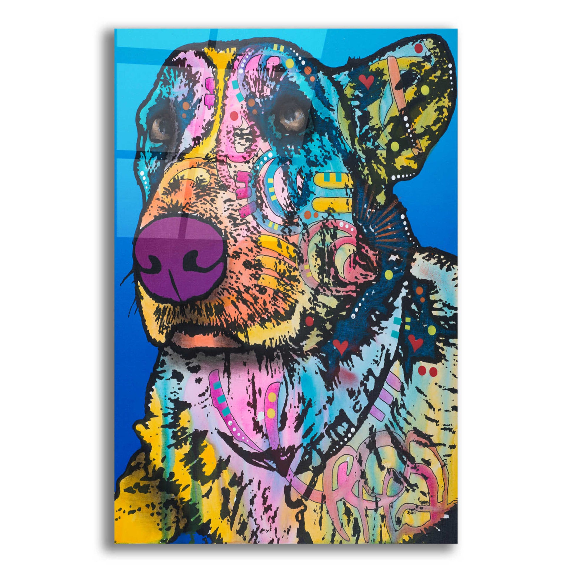 Epic Art 'Walter 12' by Dean Russo, Acrylic Glass Wall Art,12x16